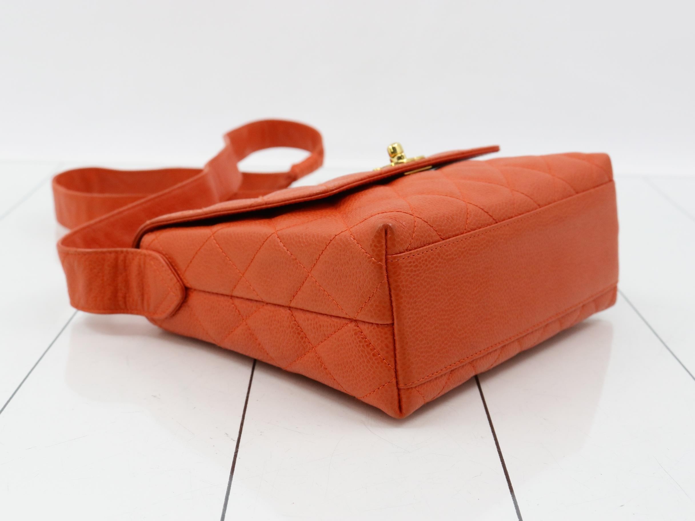 Caviar leather matelassé shoulder bag — view 5
