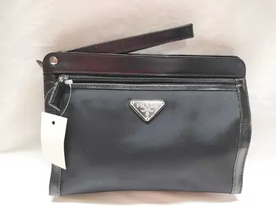 Nylon Clutch Bag