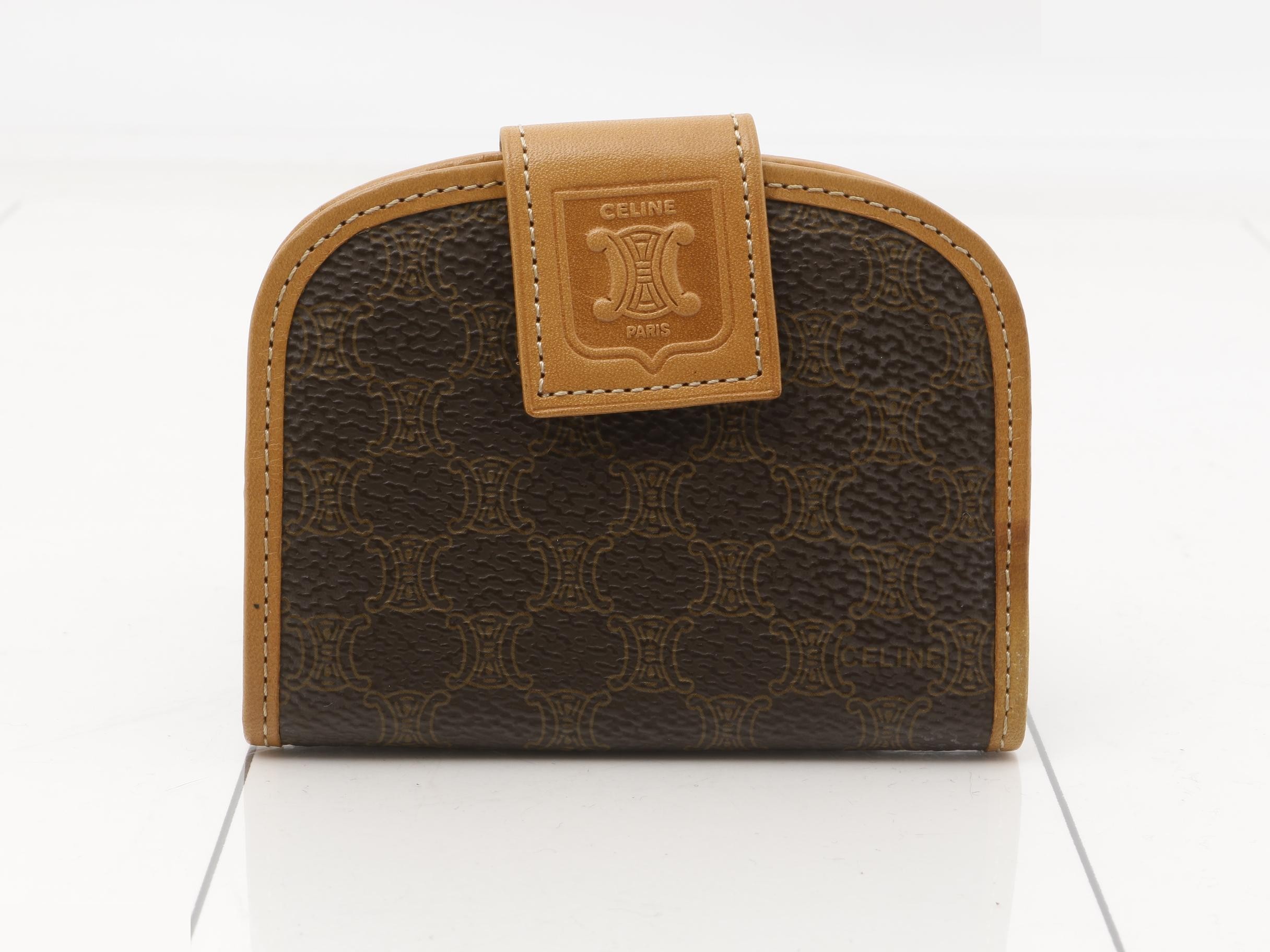 coin case, Macadam leather