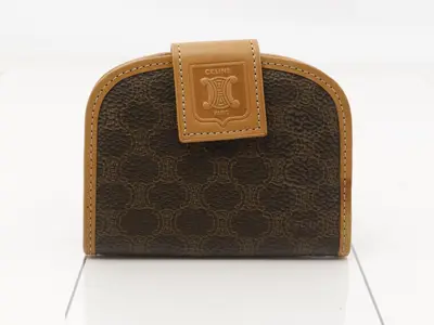 coin case, Macadam leather