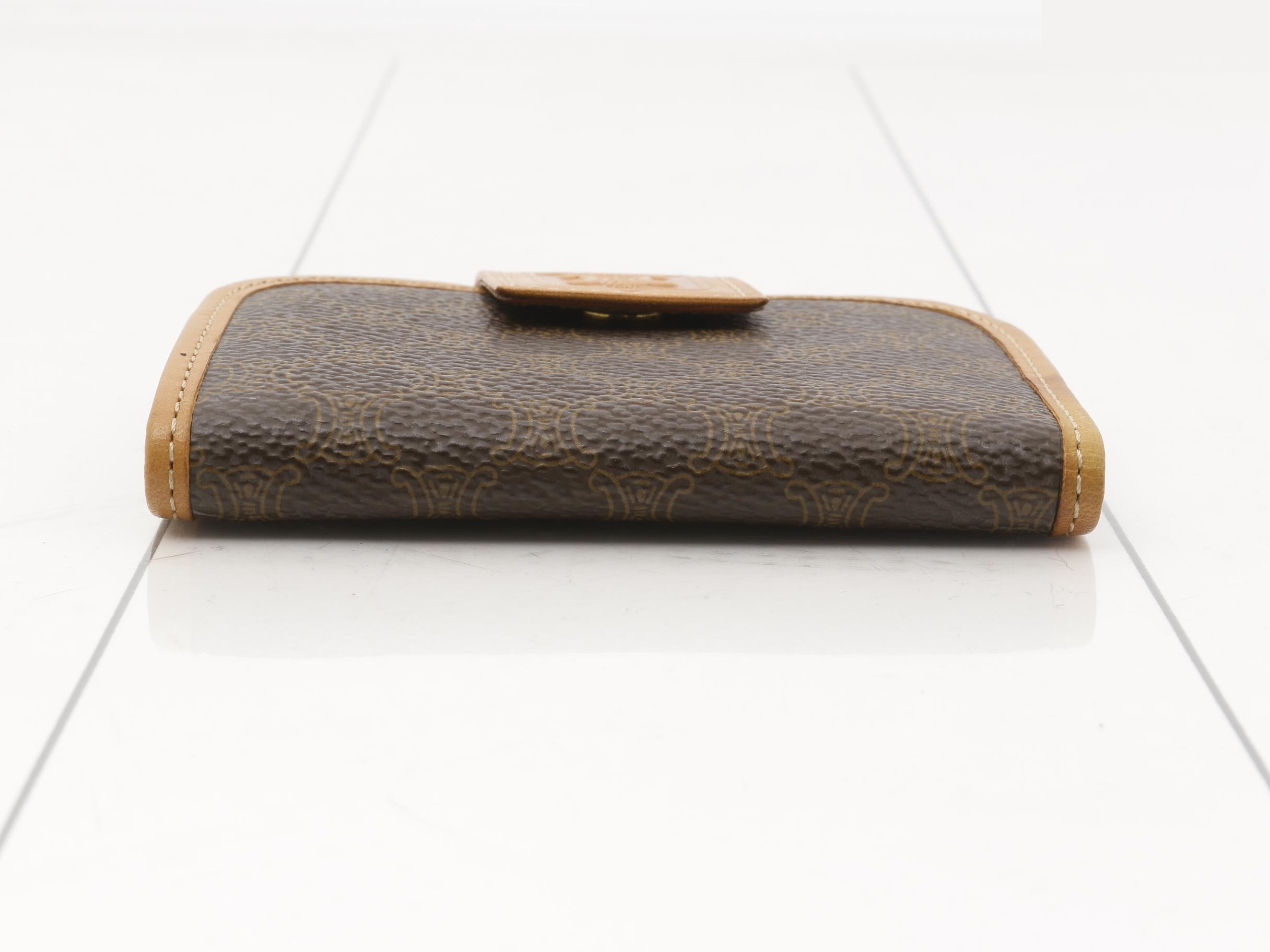 coin case, Macadam leather — view 3