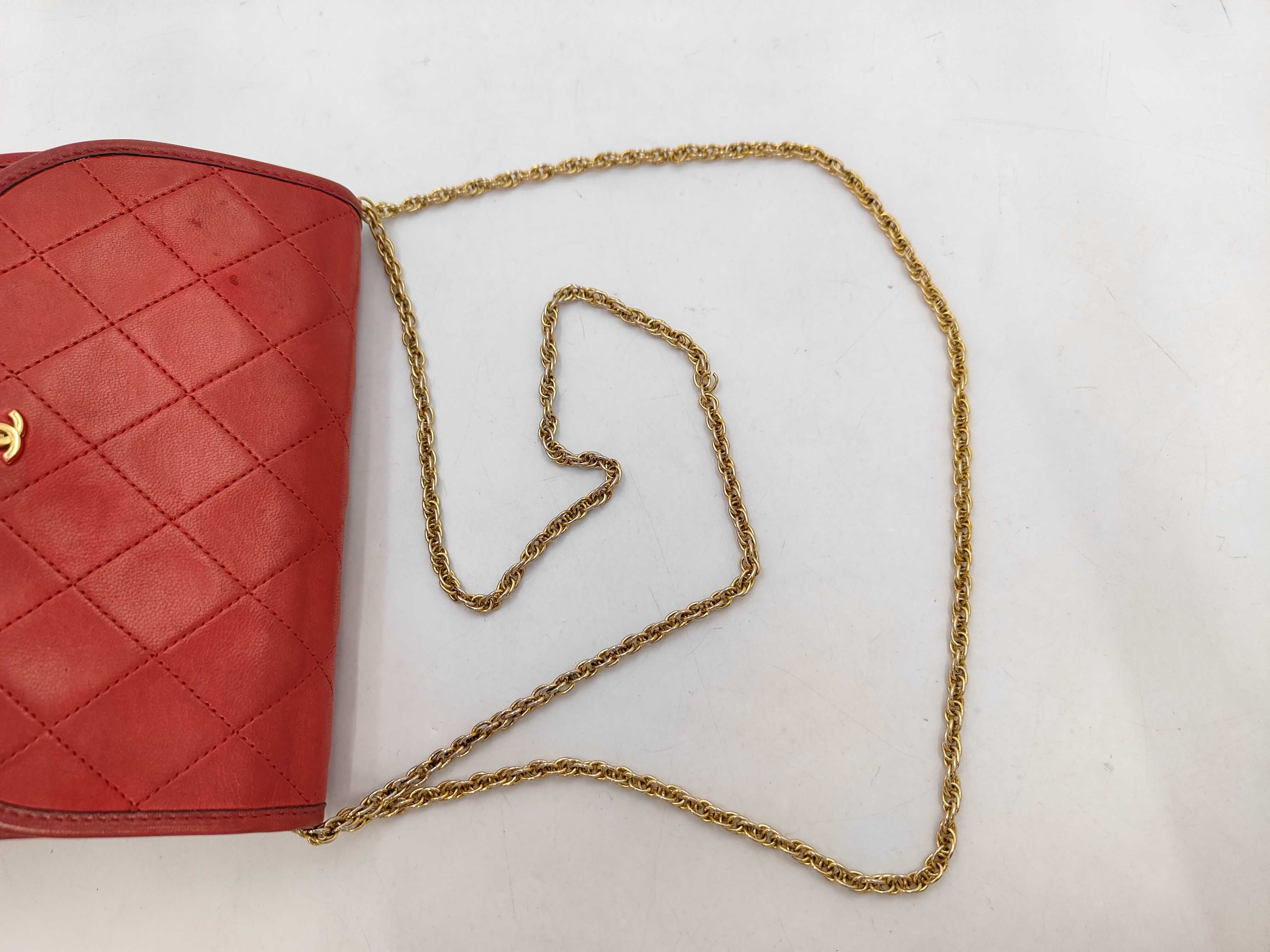 SG - Lambskin Shoulder Bag Gold Hardware — view 5