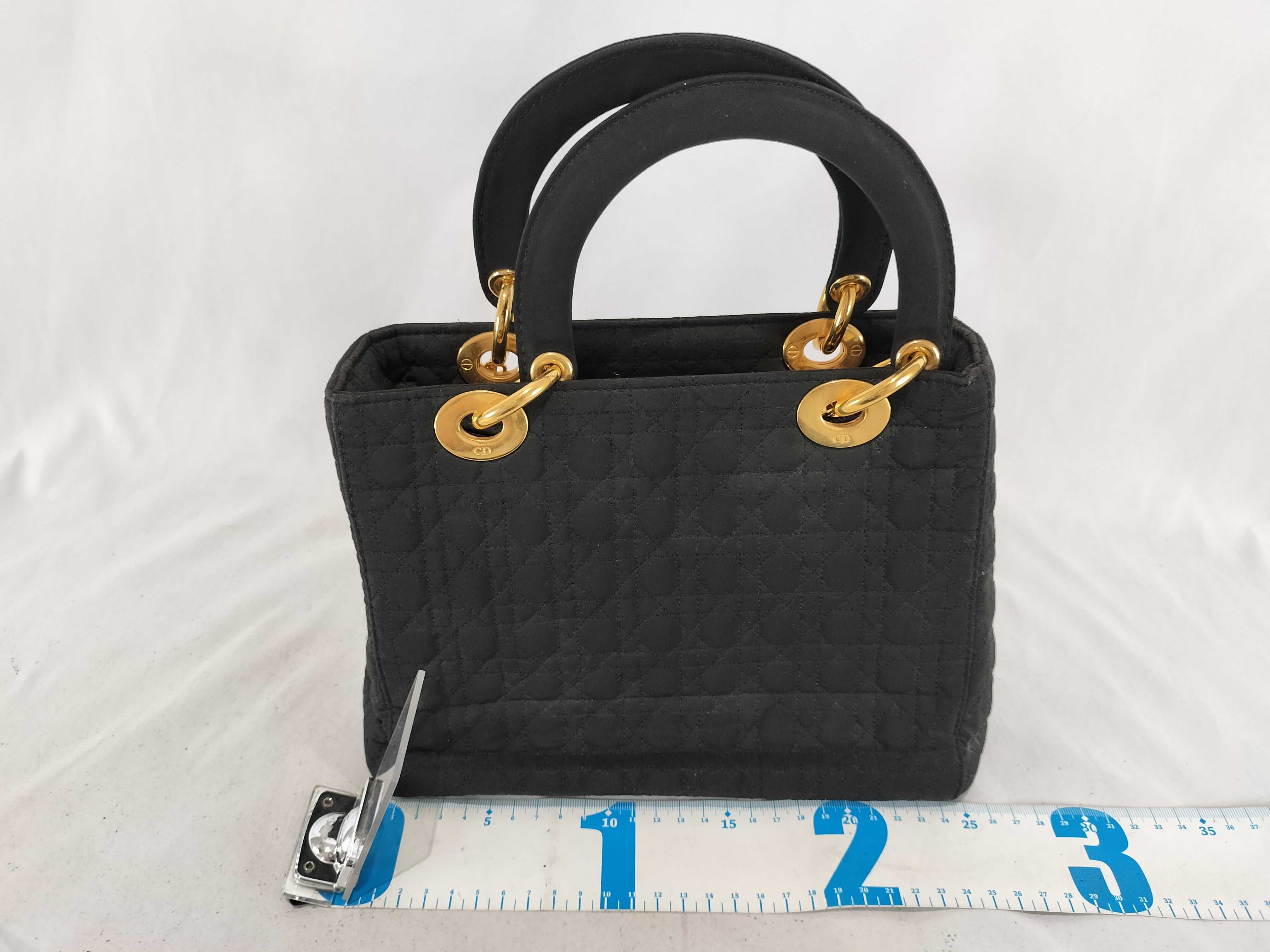 Lady Dior Nylon Lady Medium Handbag — view 3