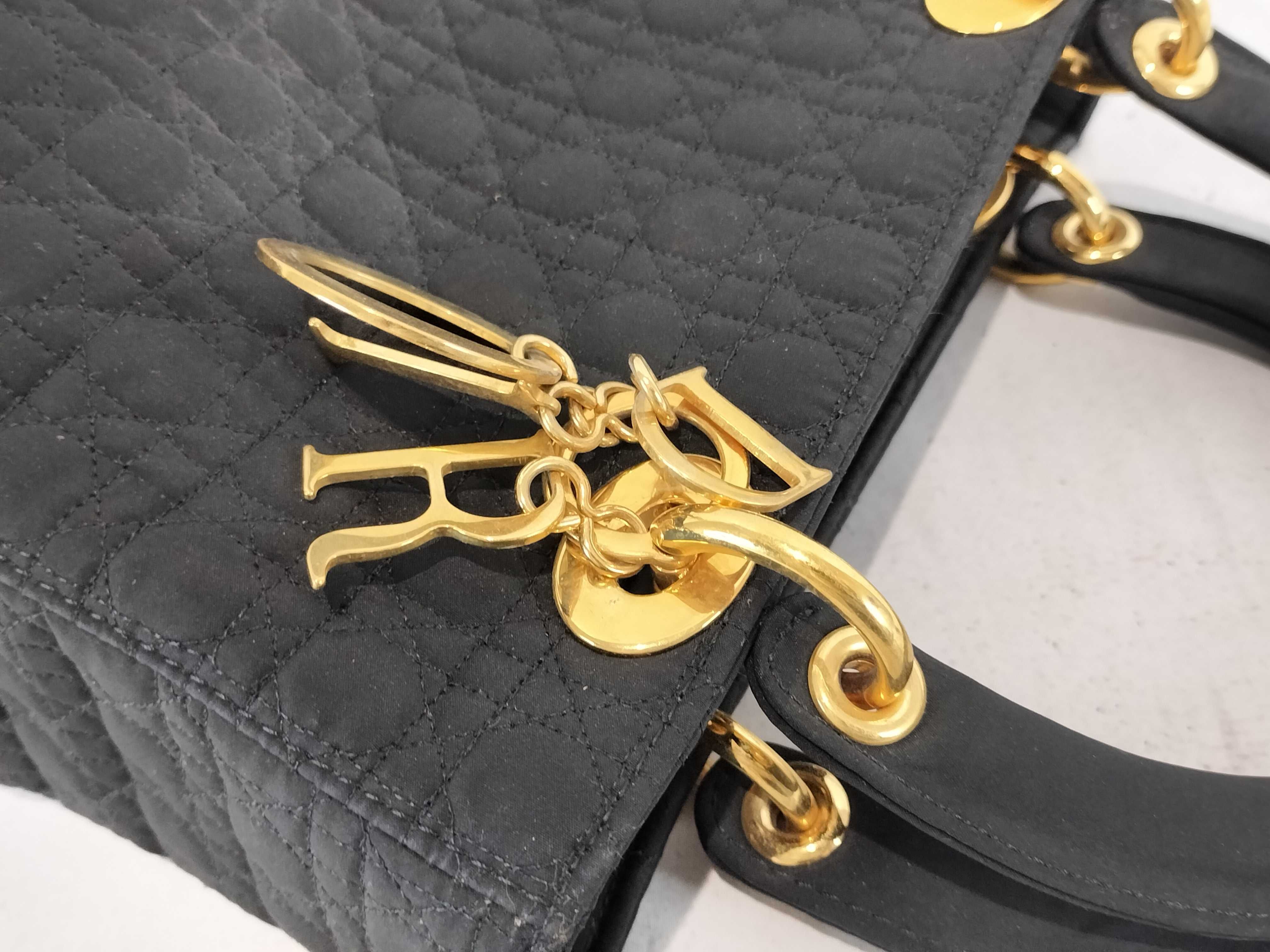 Lady Dior Nylon Lady Medium Handbag — view 6