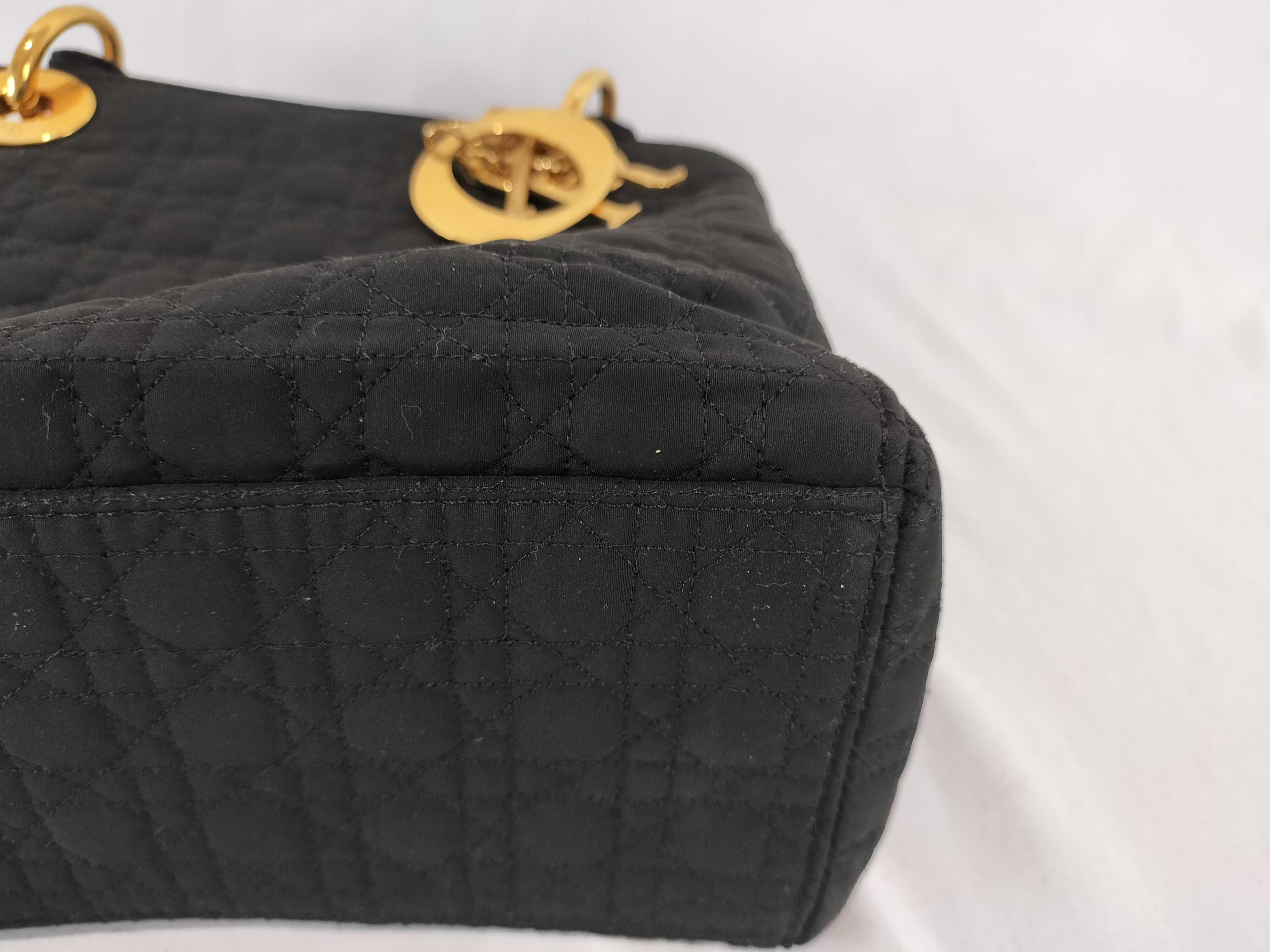 Lady Dior Nylon Lady Medium Handbag — view 7