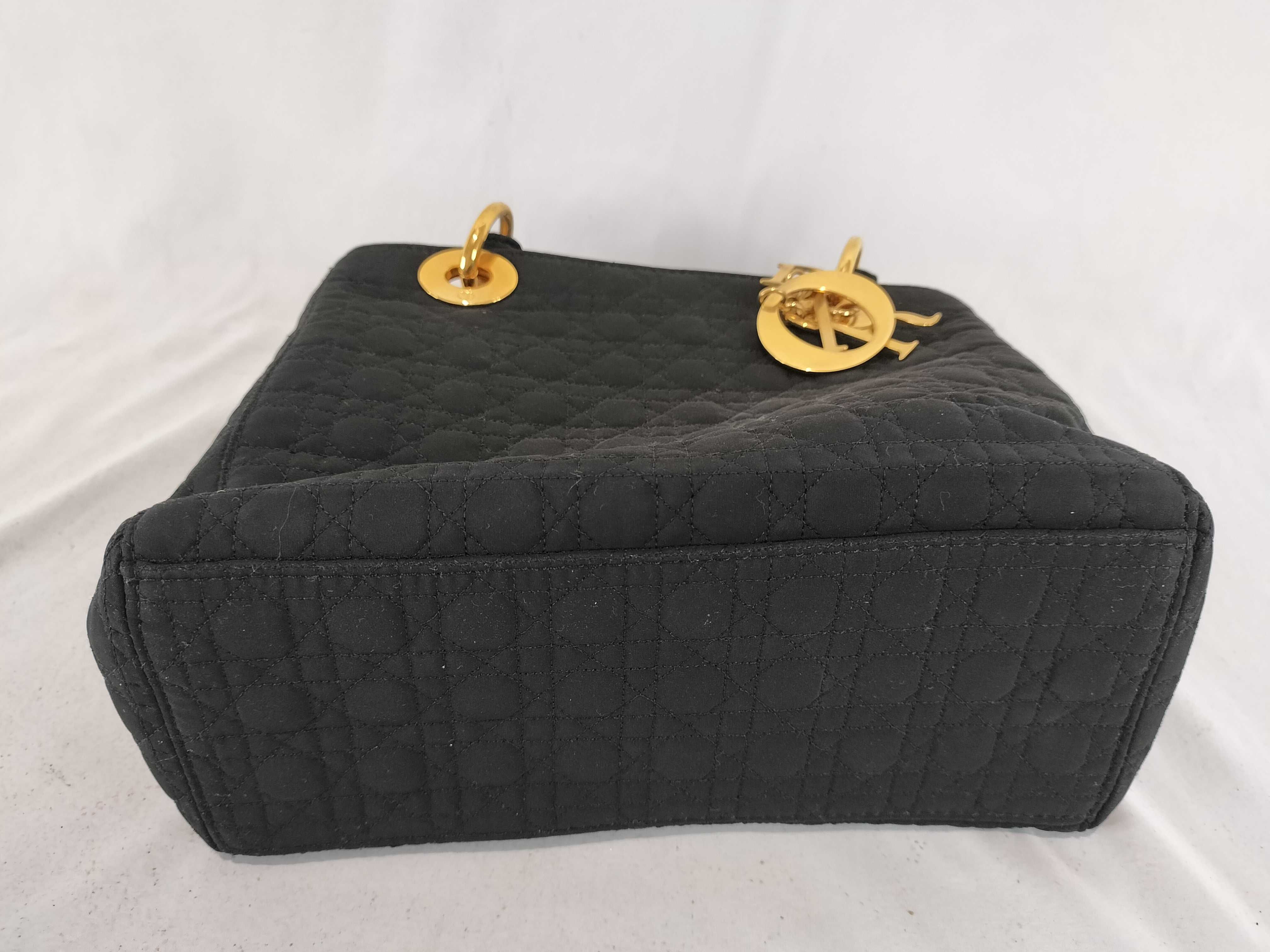 Lady Dior Nylon Lady Medium Handbag — view 8