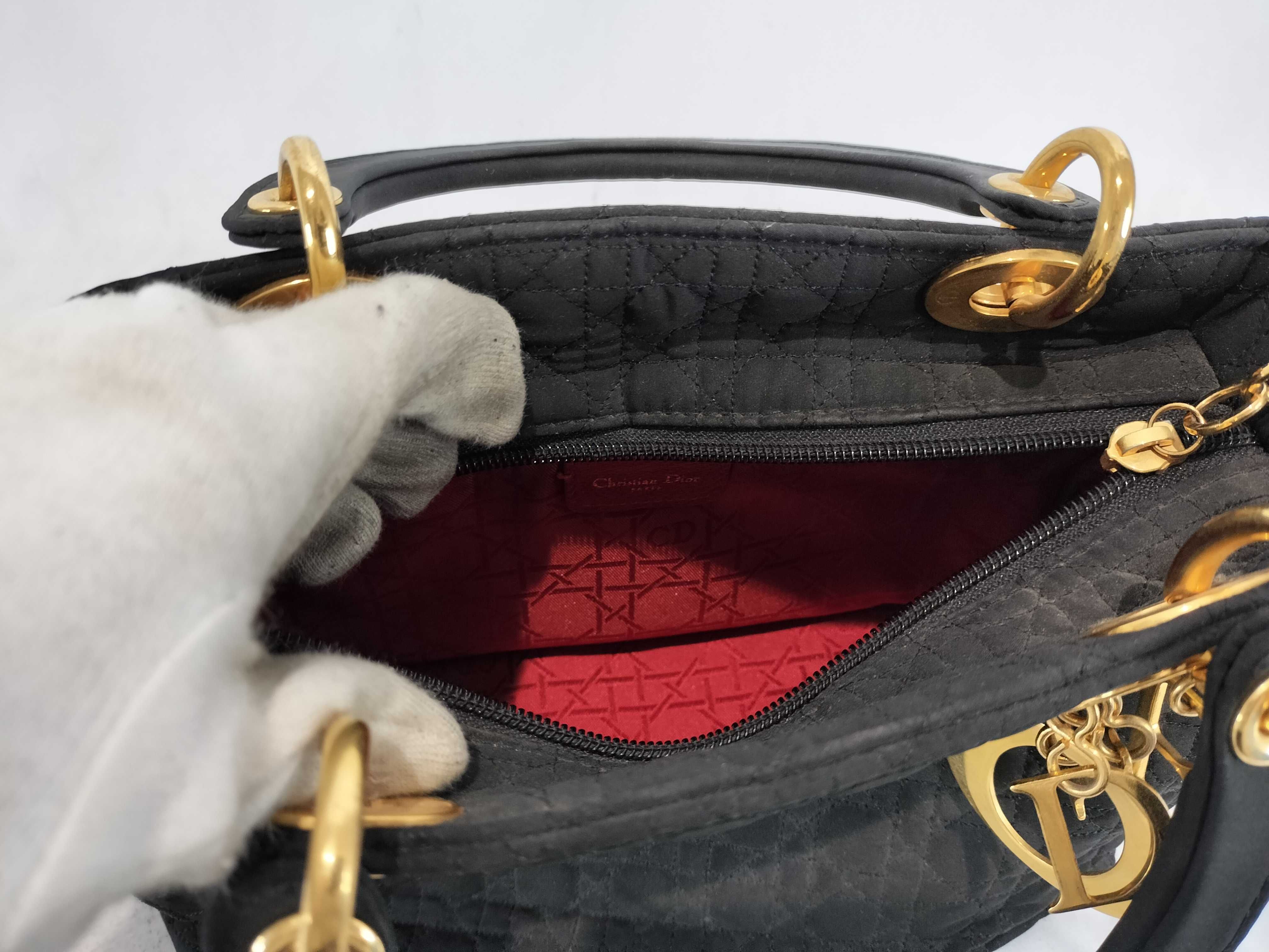 Lady Dior Nylon Lady Medium Handbag — view 10