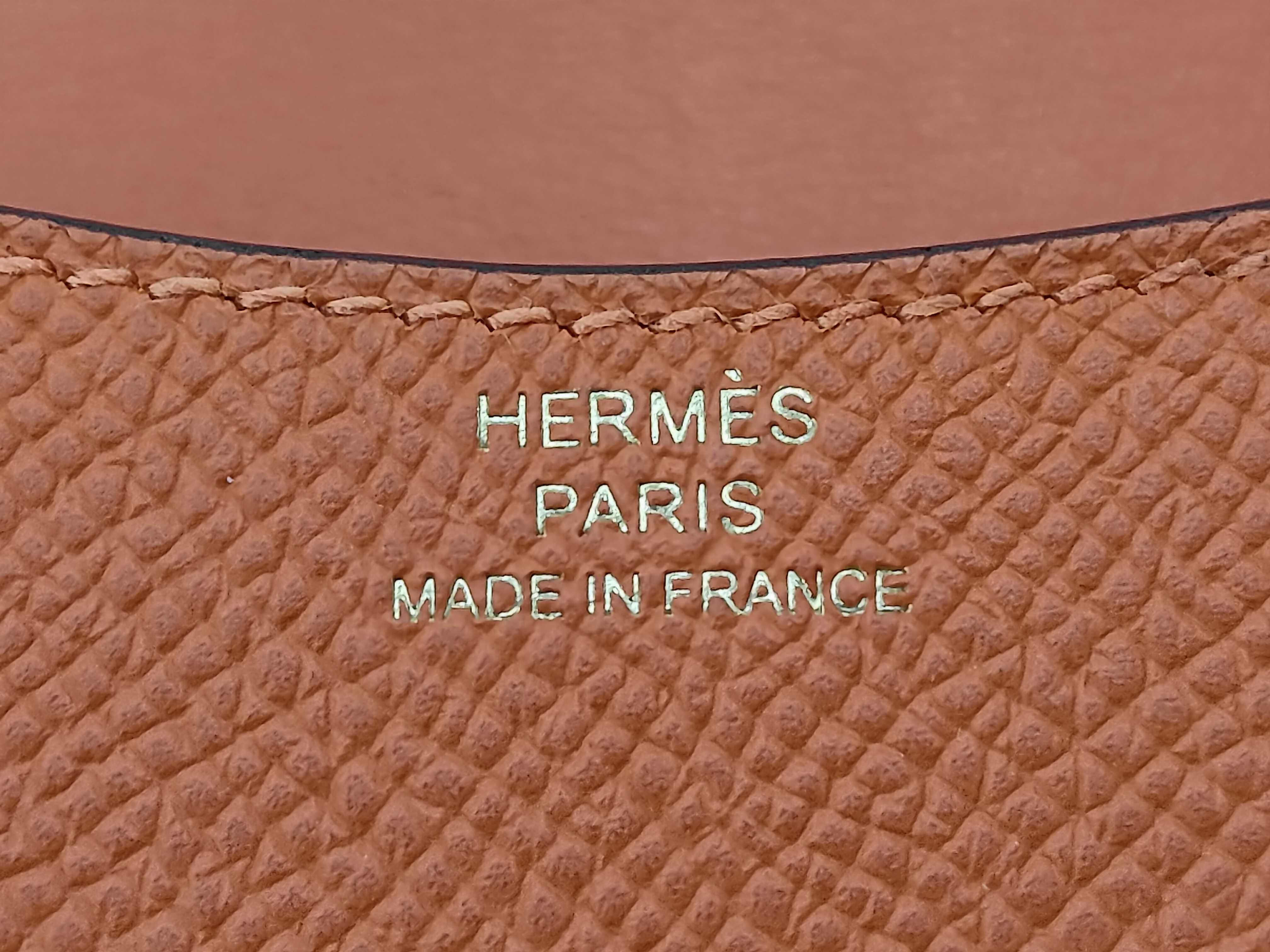 Constance Slim Epsom Orange W Stamp GD Wallet — view 7
