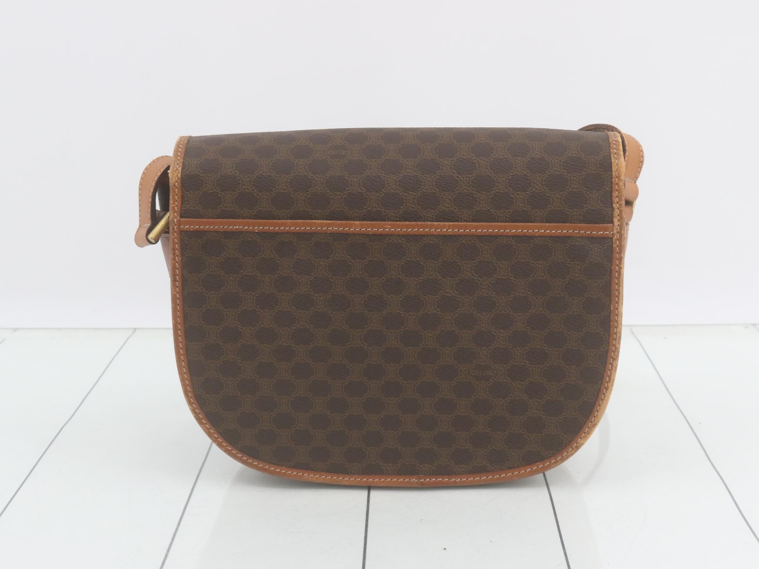 Macadam shoulder bag brown PVC — view 2