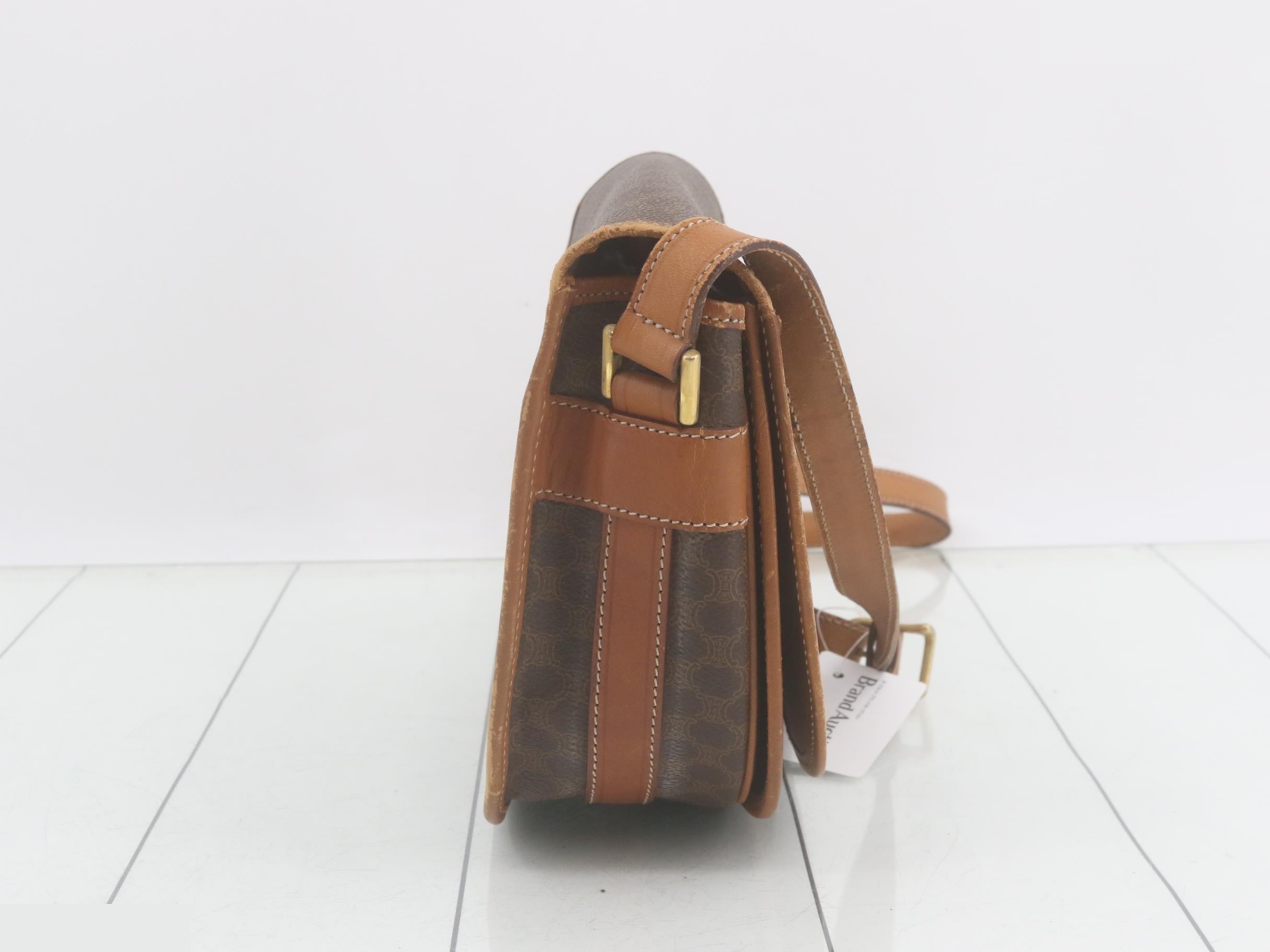 Macadam shoulder bag brown PVC — view 4