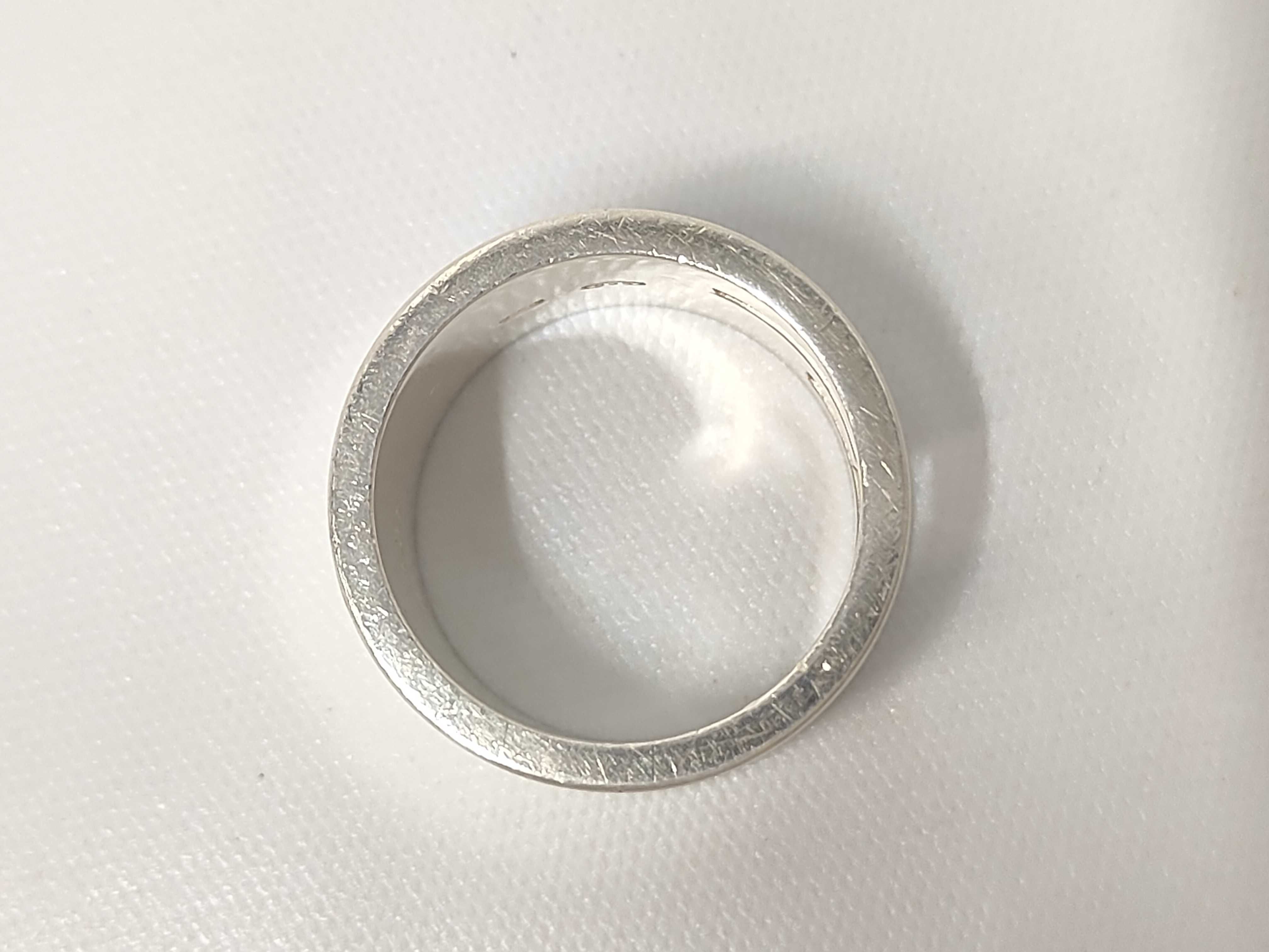 Branded Cutout G Sterling Silver 925 Ring — view 4
