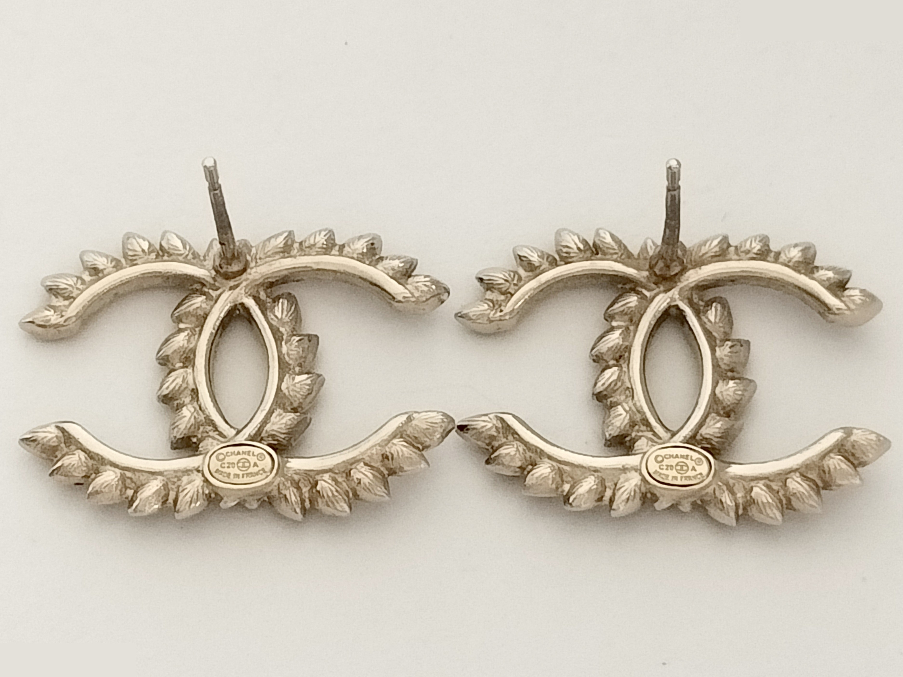 Coco Black Gold Earrings — view 3