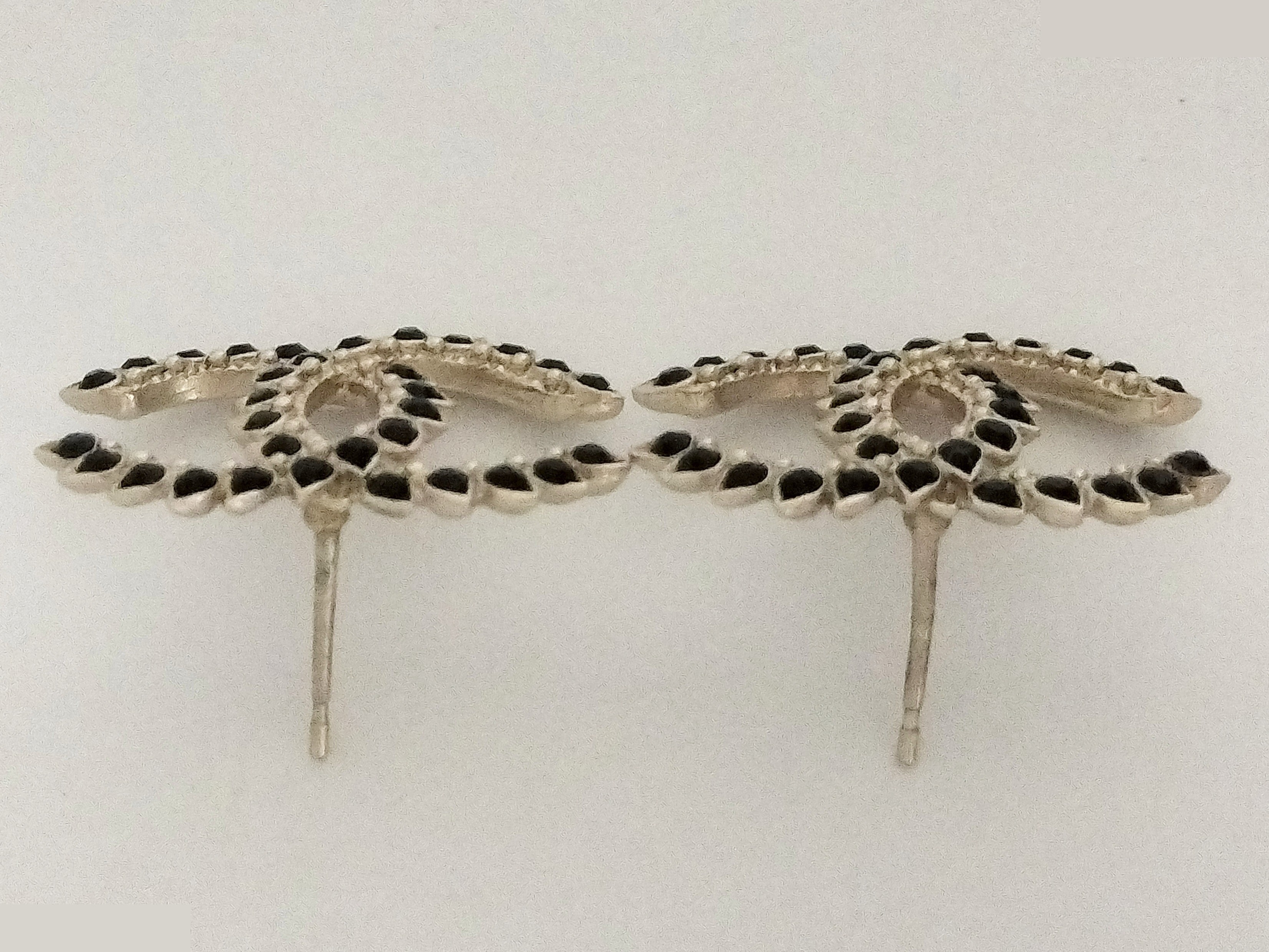 Coco Black Gold Earrings — view 5