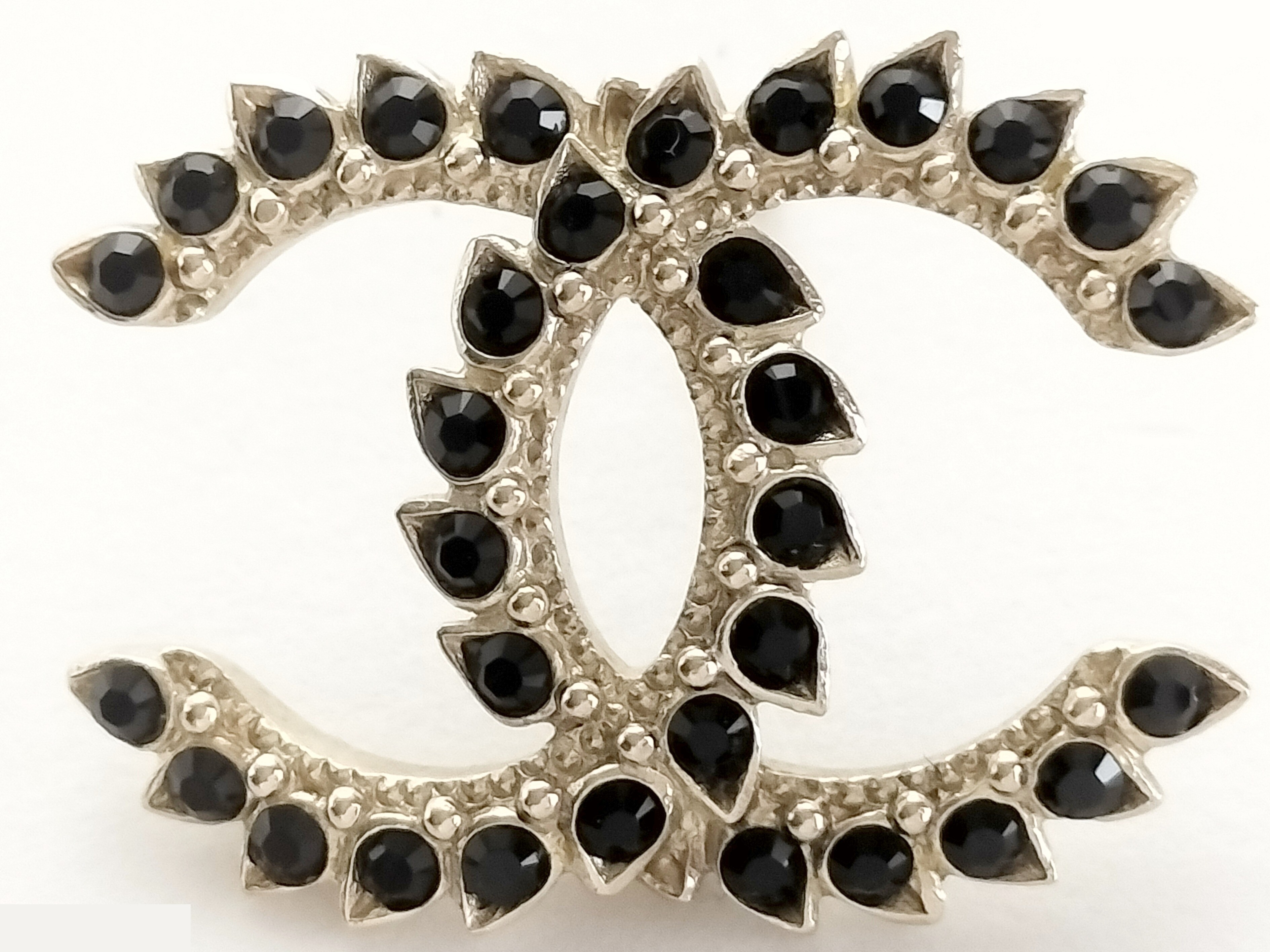 Coco Black Gold Earrings — view 8