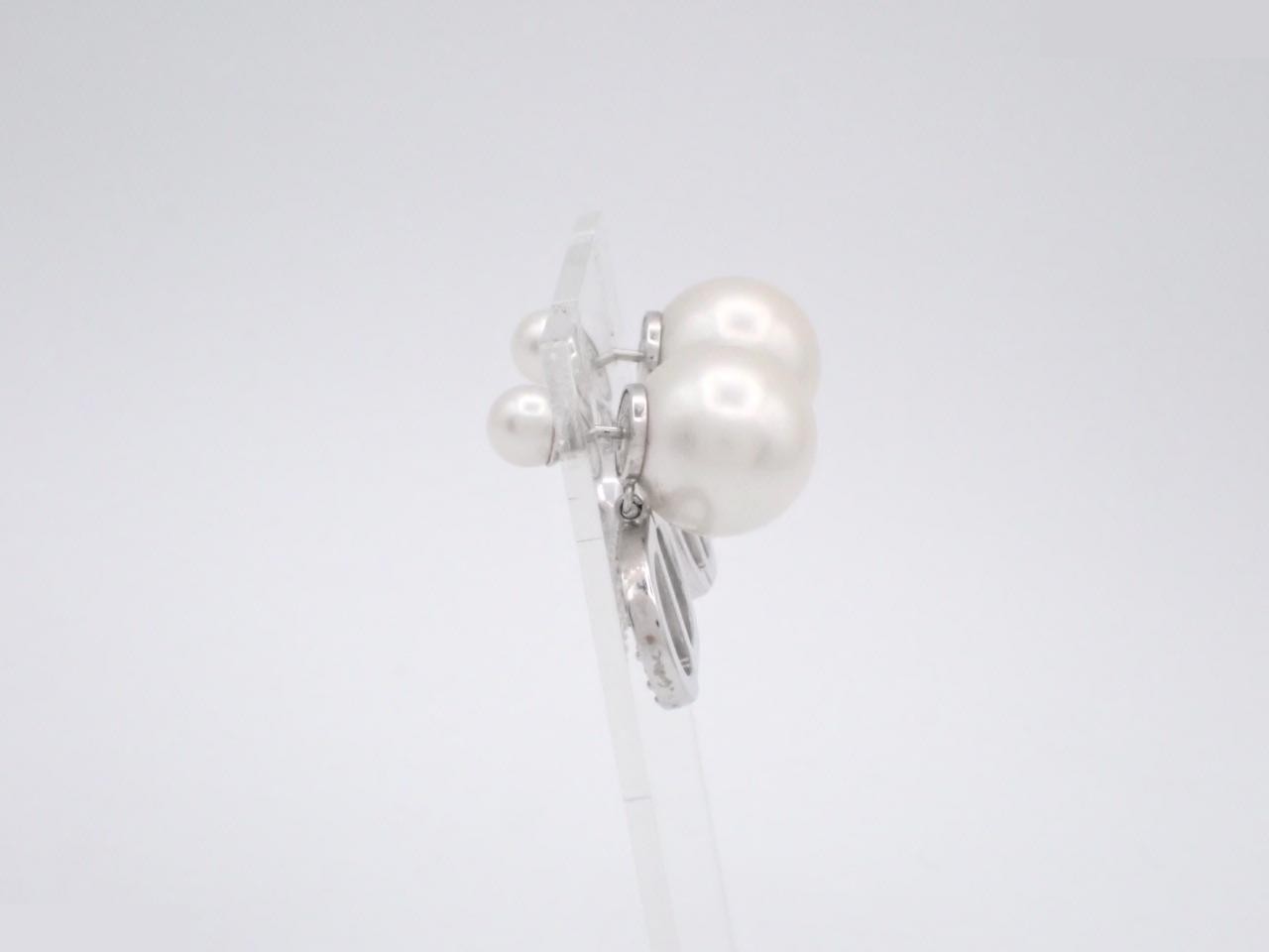Silver earrings — view 3