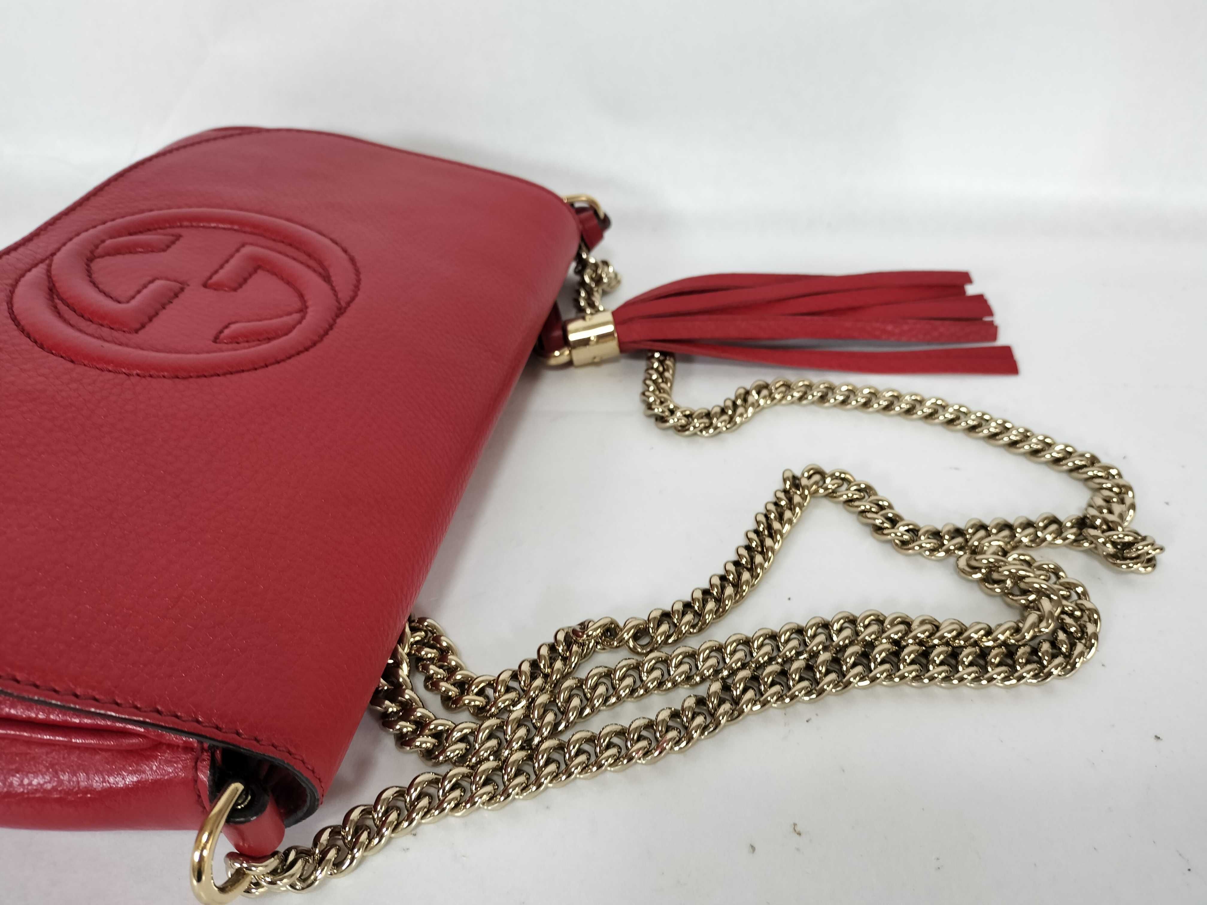 Soho Interlocking Tassel Chain Flap Bag Shoulder Bag — view 3