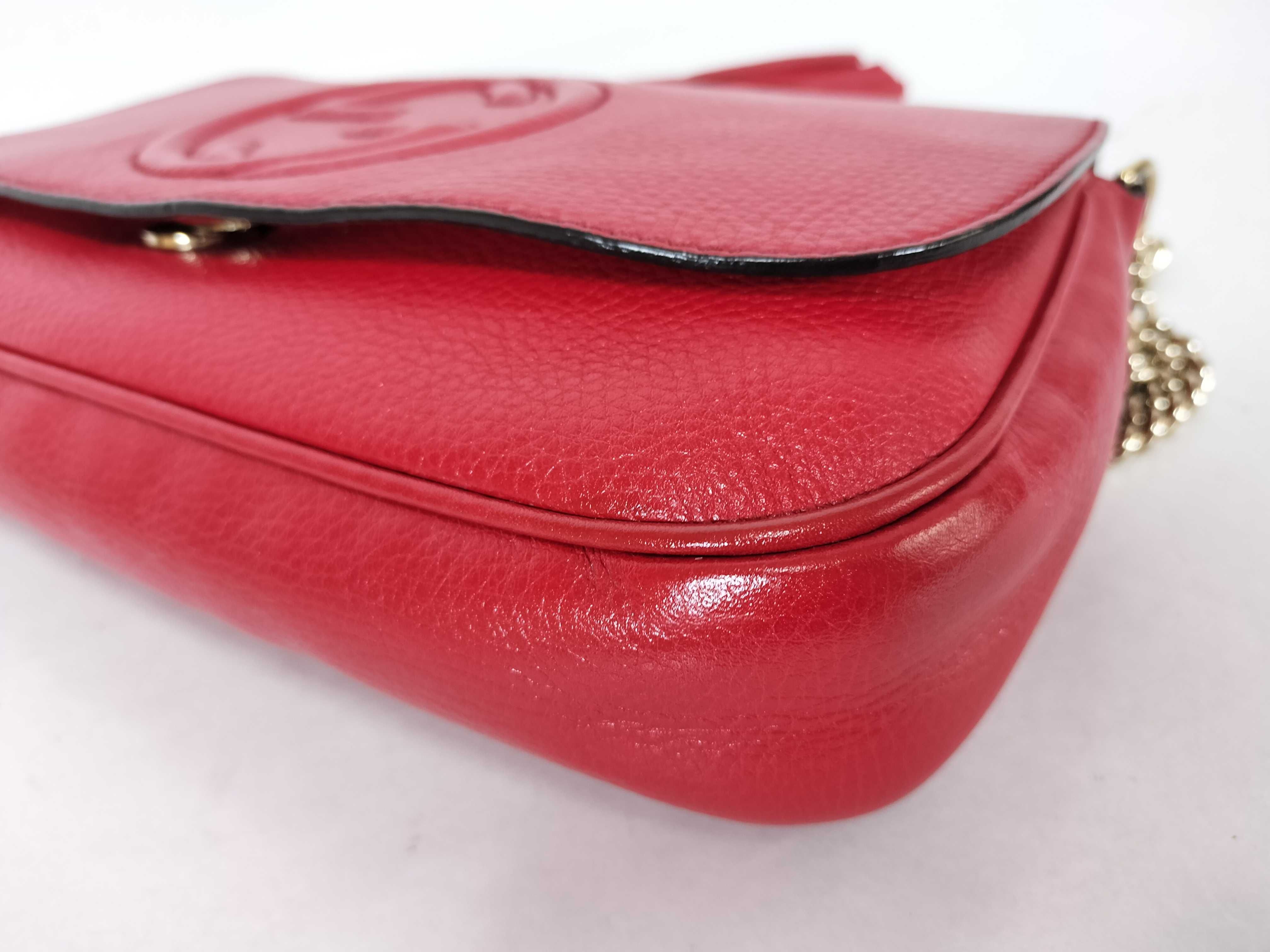 Soho Interlocking Tassel Chain Flap Bag Shoulder Bag — view 6