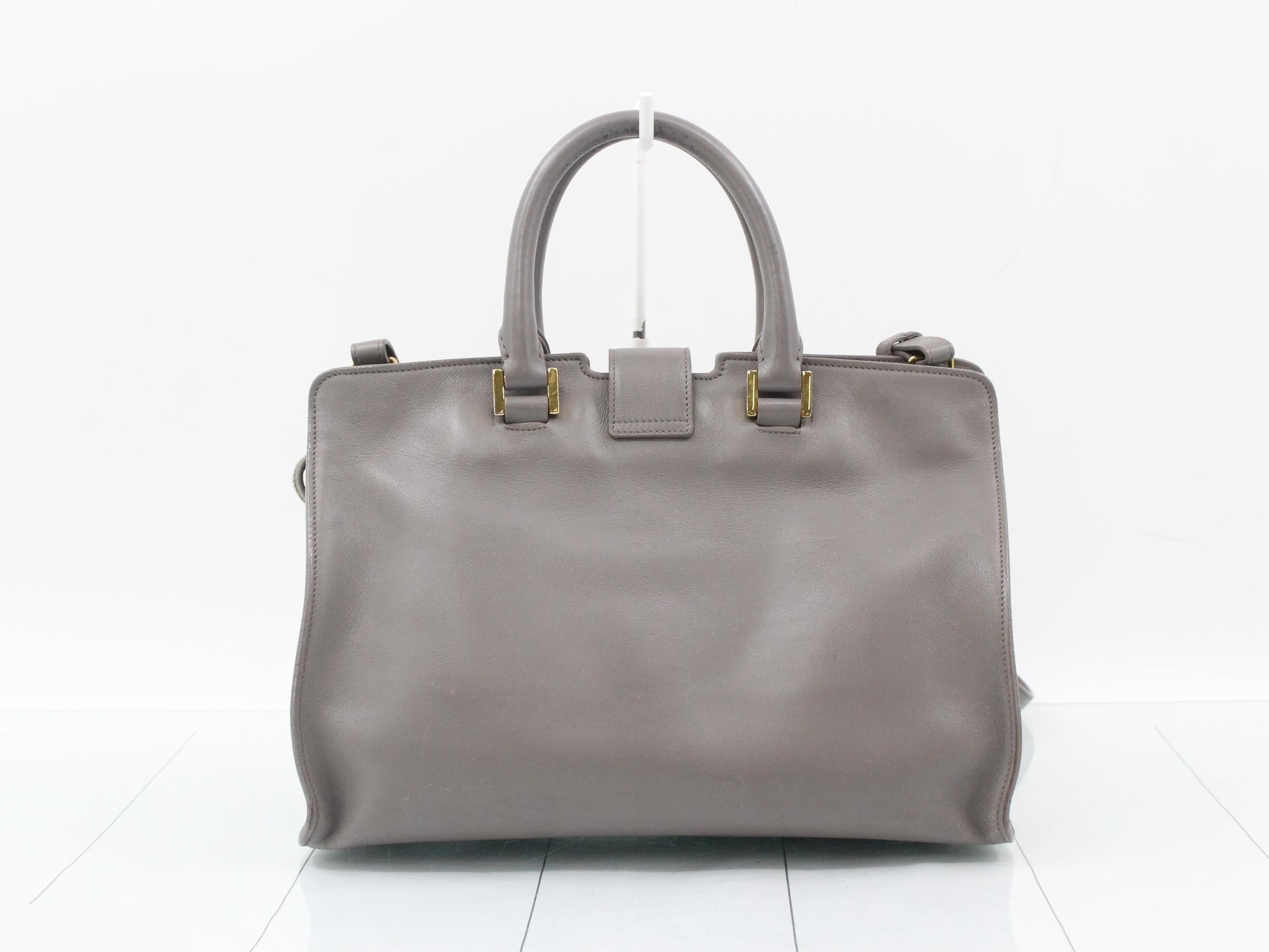 Cabas Small Leather 2WAY Shoulder/Handbag — view 2