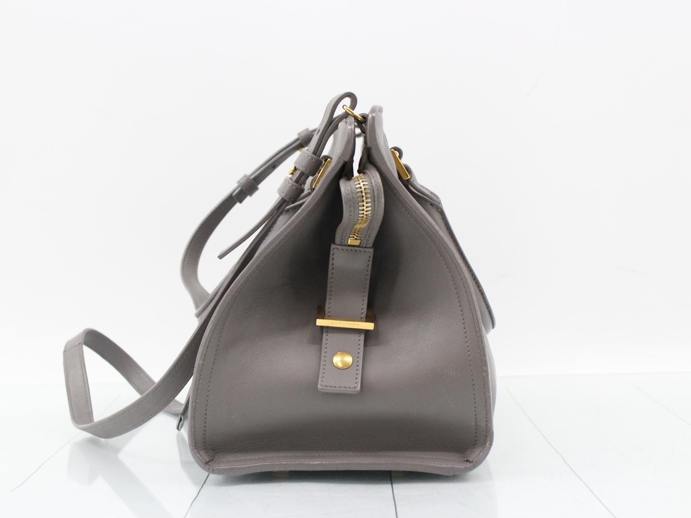 Cabas Small Leather 2WAY Shoulder/Handbag — view 3