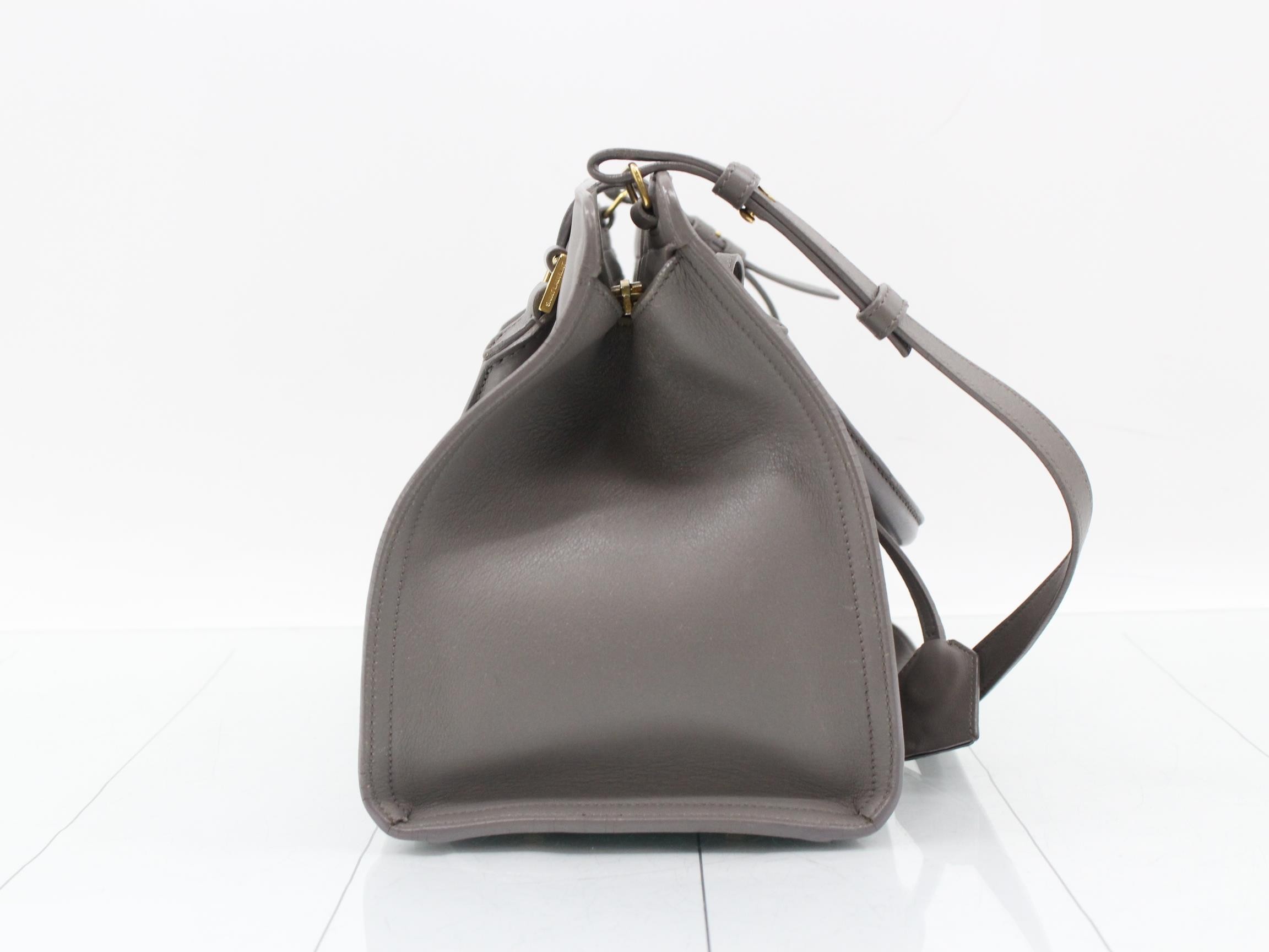 Cabas Small Leather 2WAY Shoulder/Handbag — view 4
