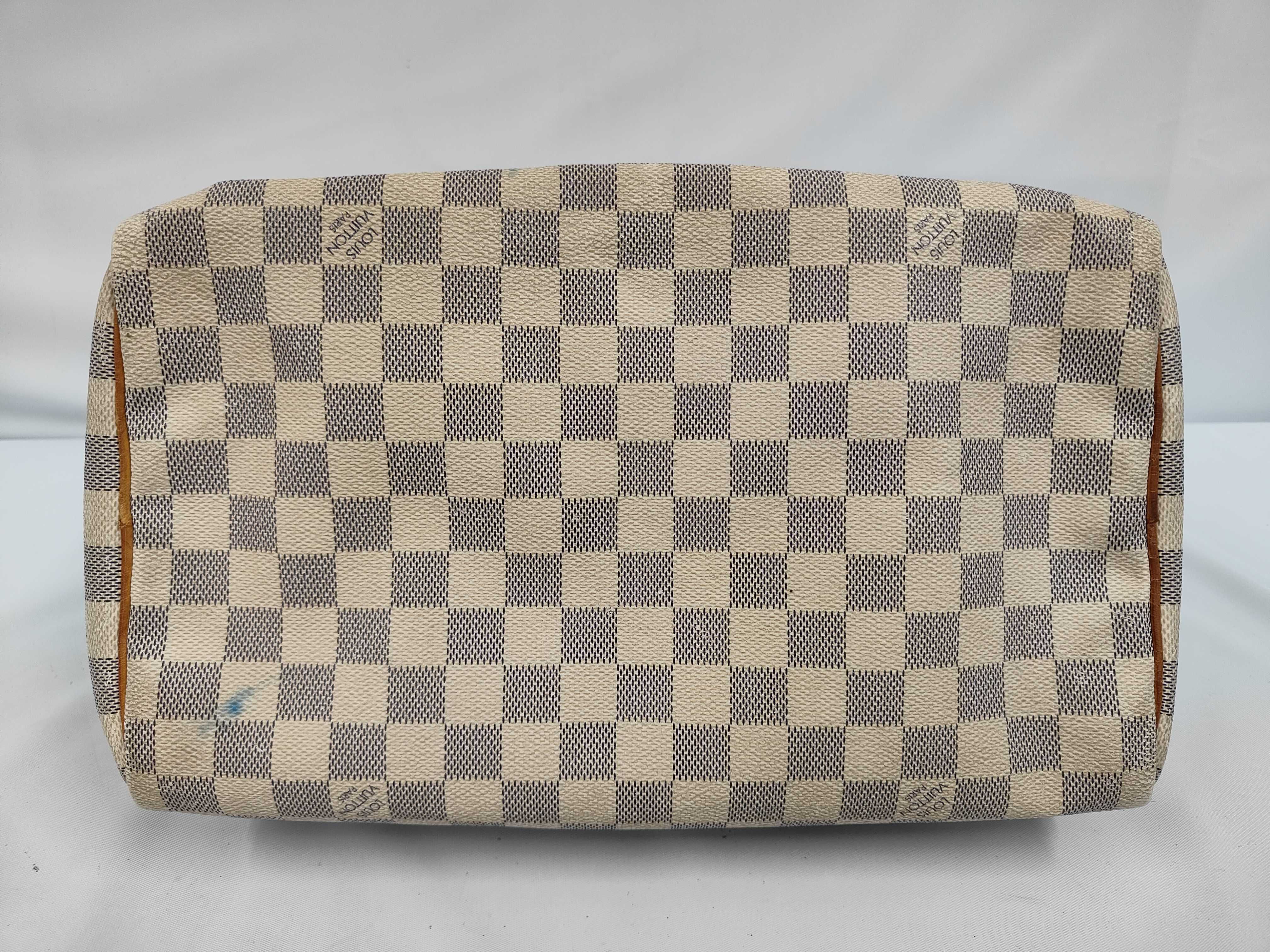 Damier Azur Speedy Azur 30 Handbag — view 3