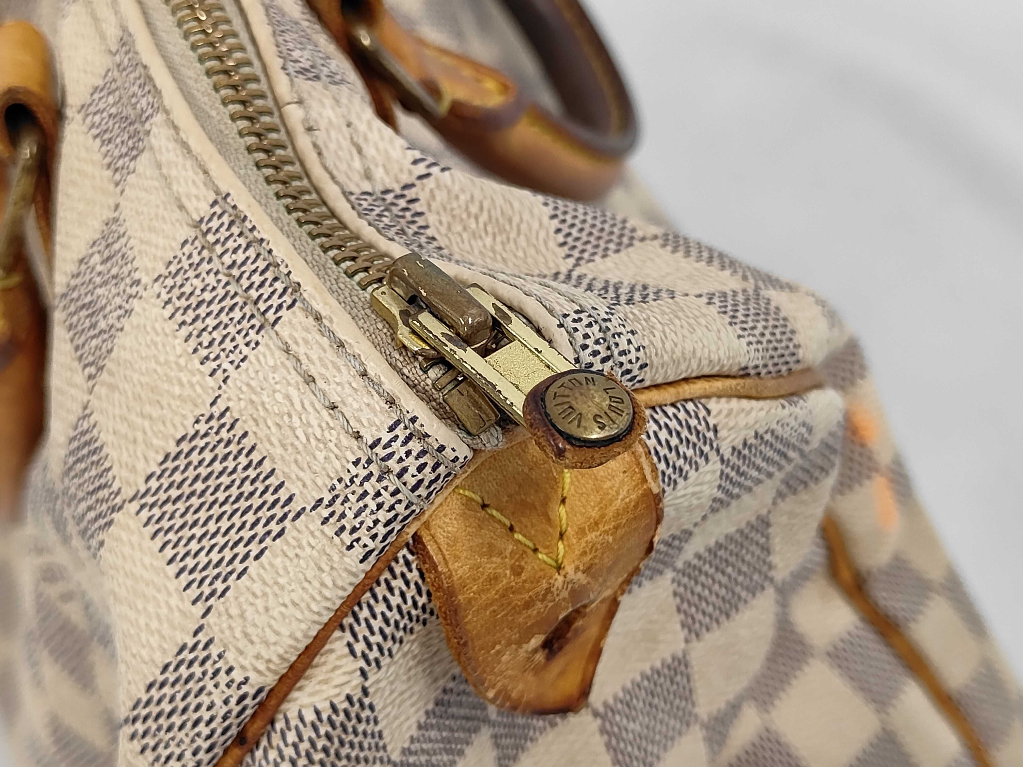 Damier Azur Speedy Azur 30 Handbag — view 7