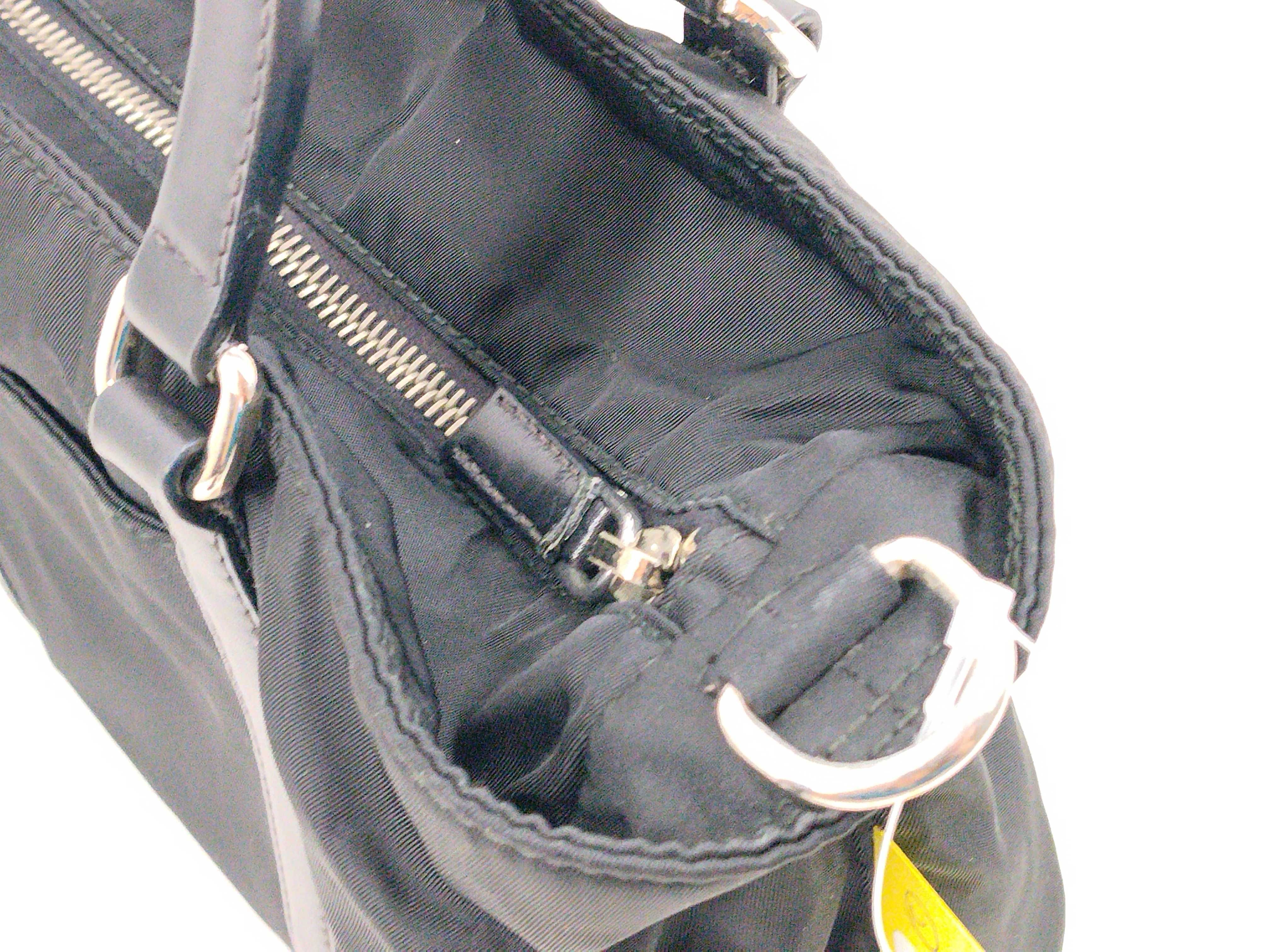 Nylon x Leather 2-way Bag Handbag — view 6
