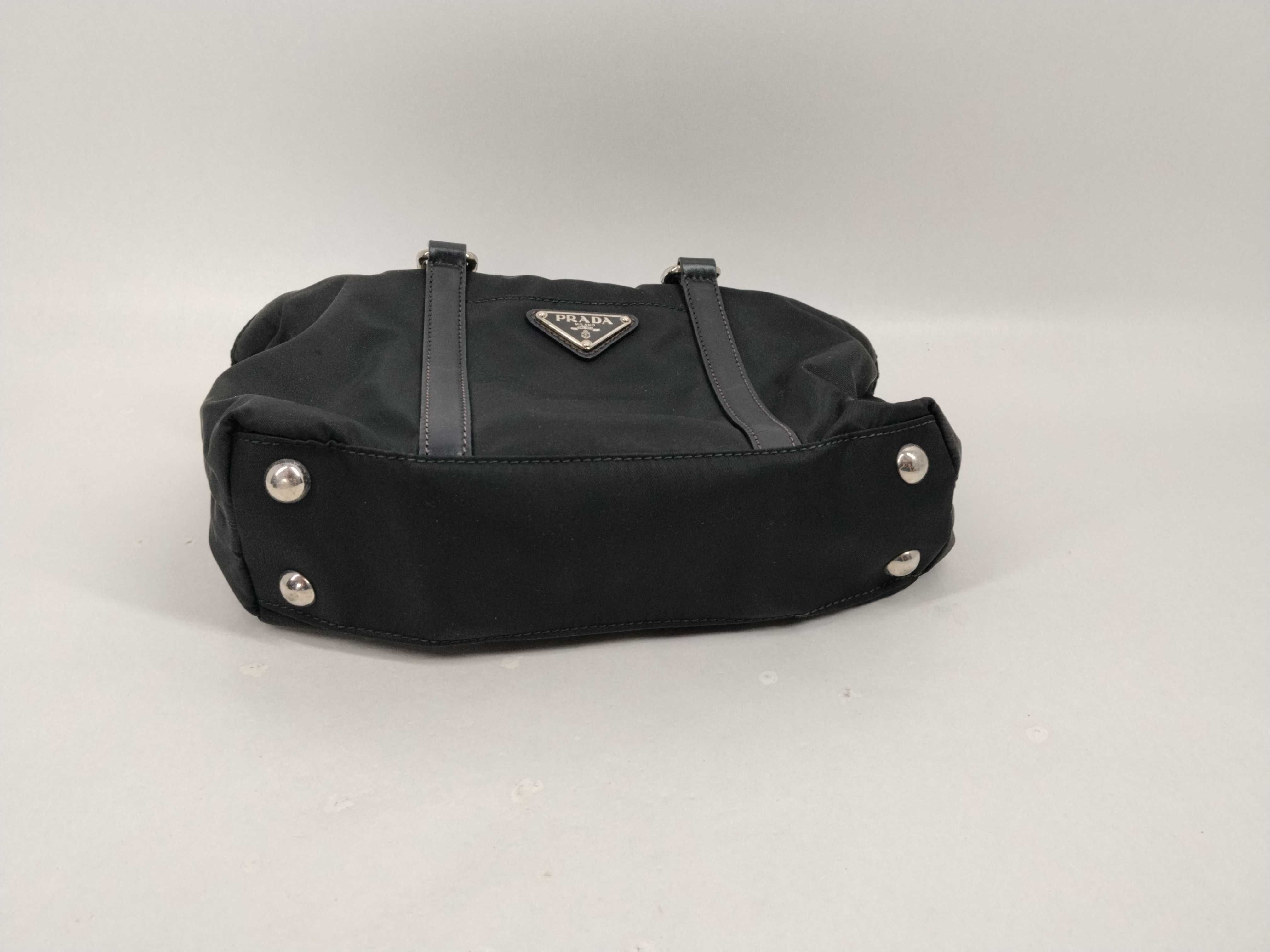 Nylon x Leather 2-way Bag Handbag — view 10