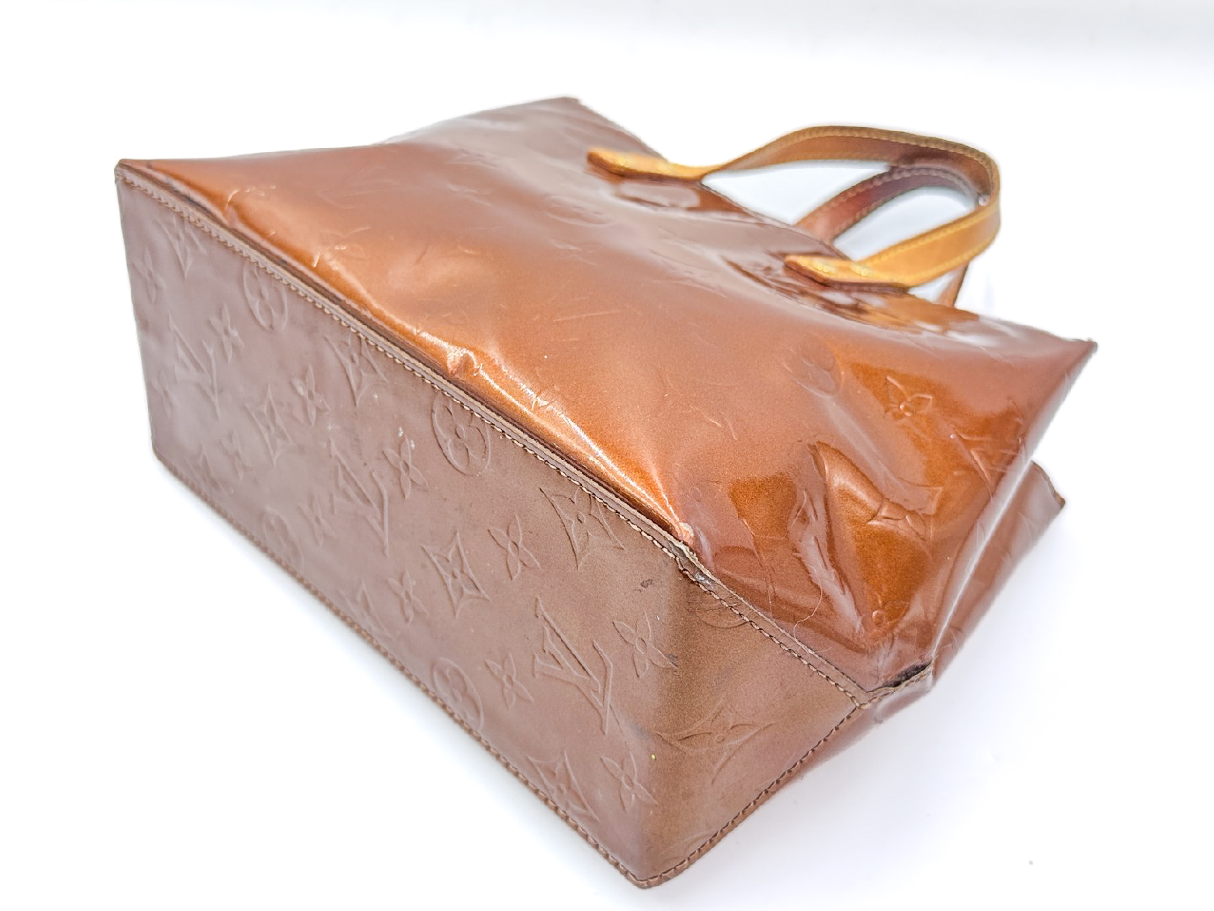 Vernis Lead PM Bronze Handbag — view 7