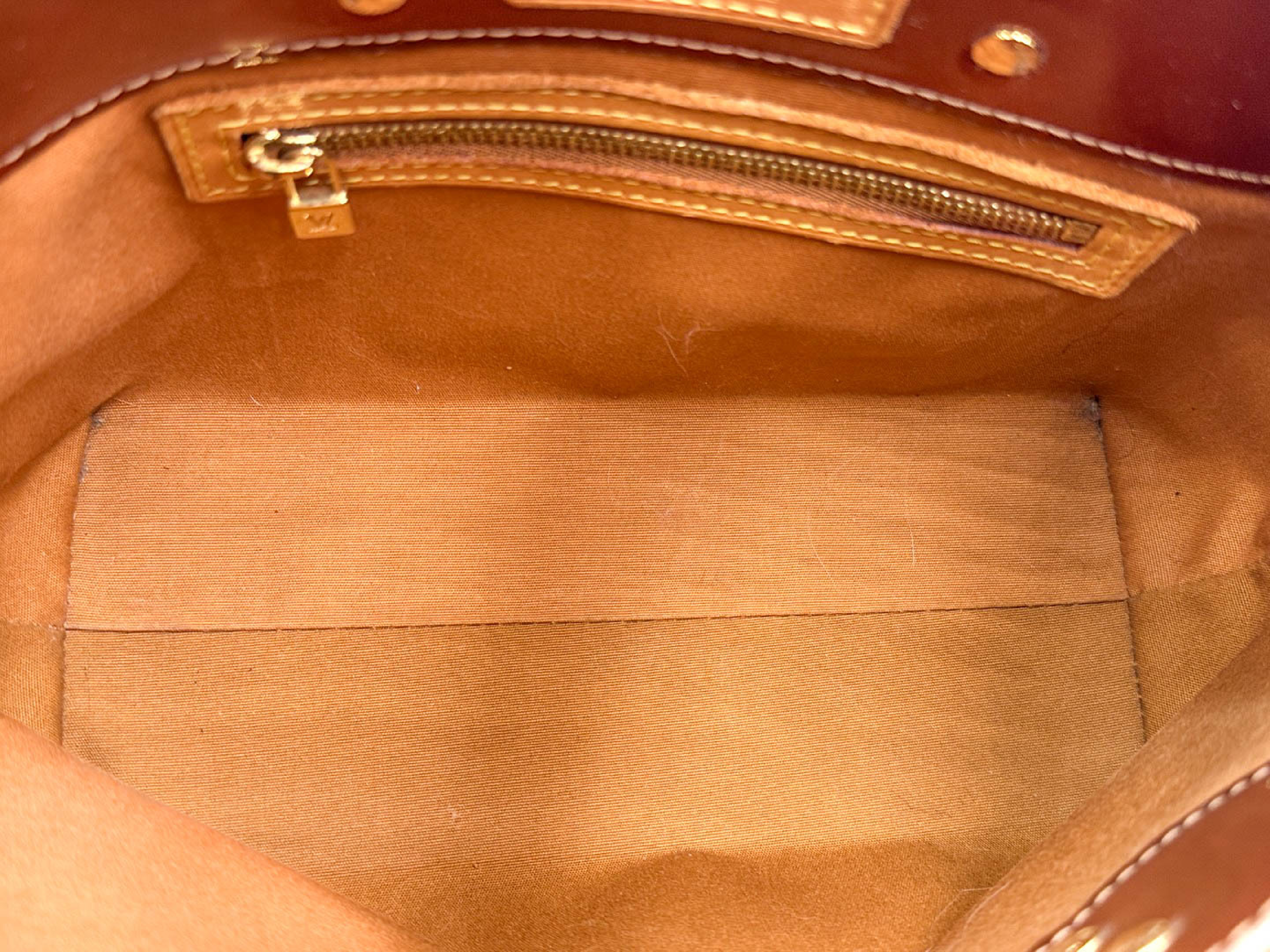 Vernis Lead PM Bronze Handbag — view 9