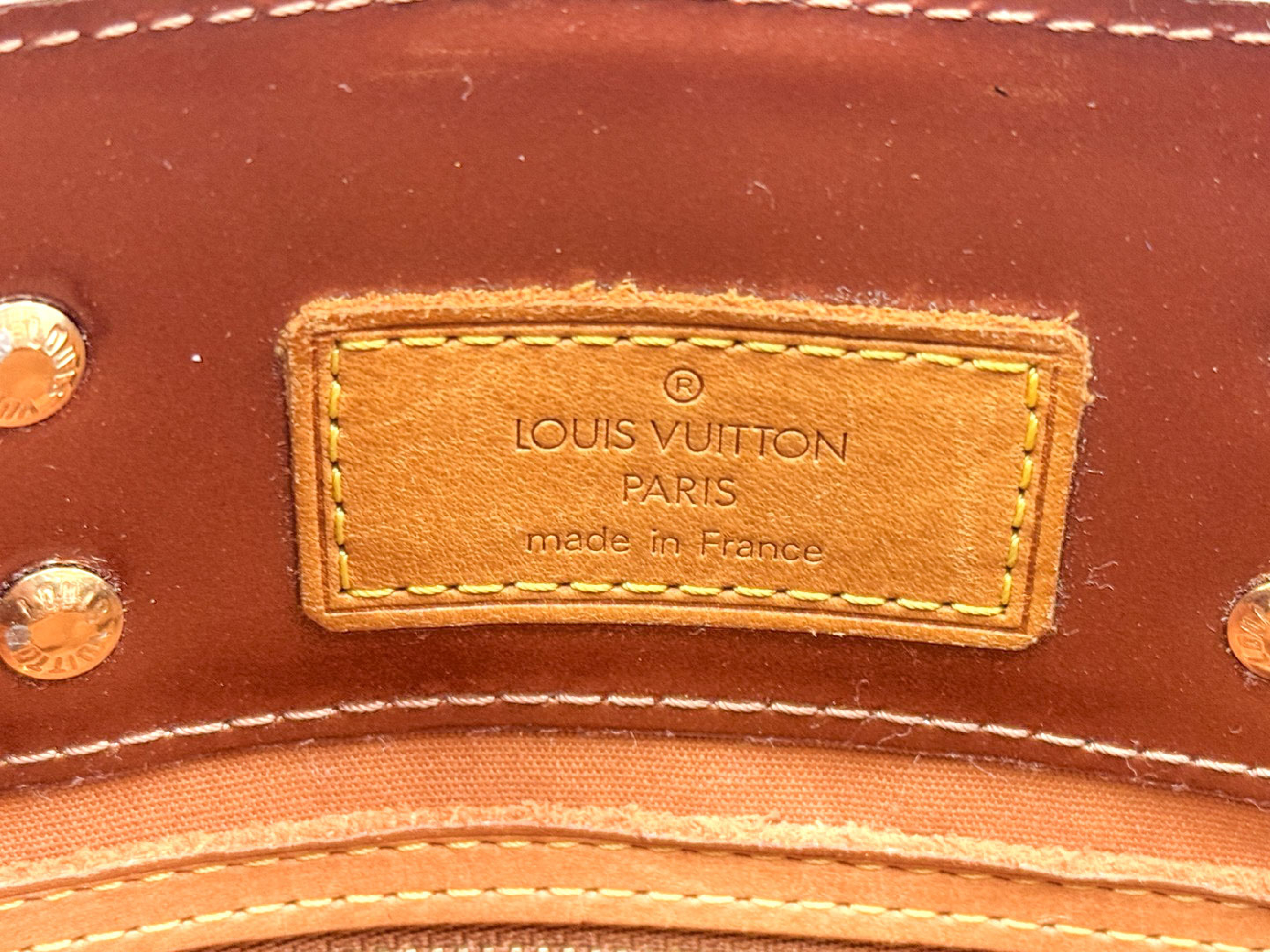 Vernis Lead PM Bronze Handbag — view 10