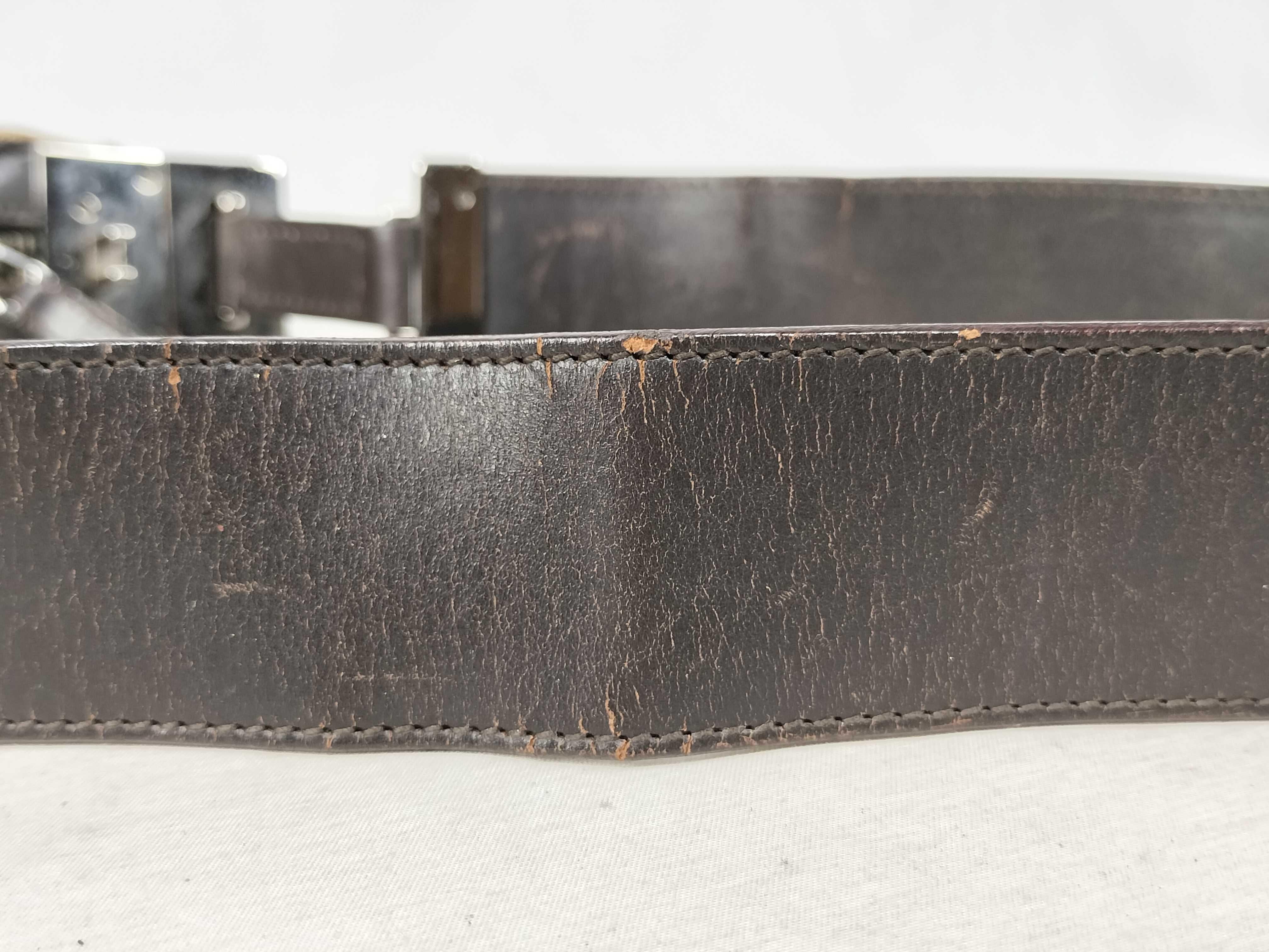 GG Canvas Gucci GG Pattern Canvas Leather Shoulder Bag Sherry Line Shoulder Bag — view 4