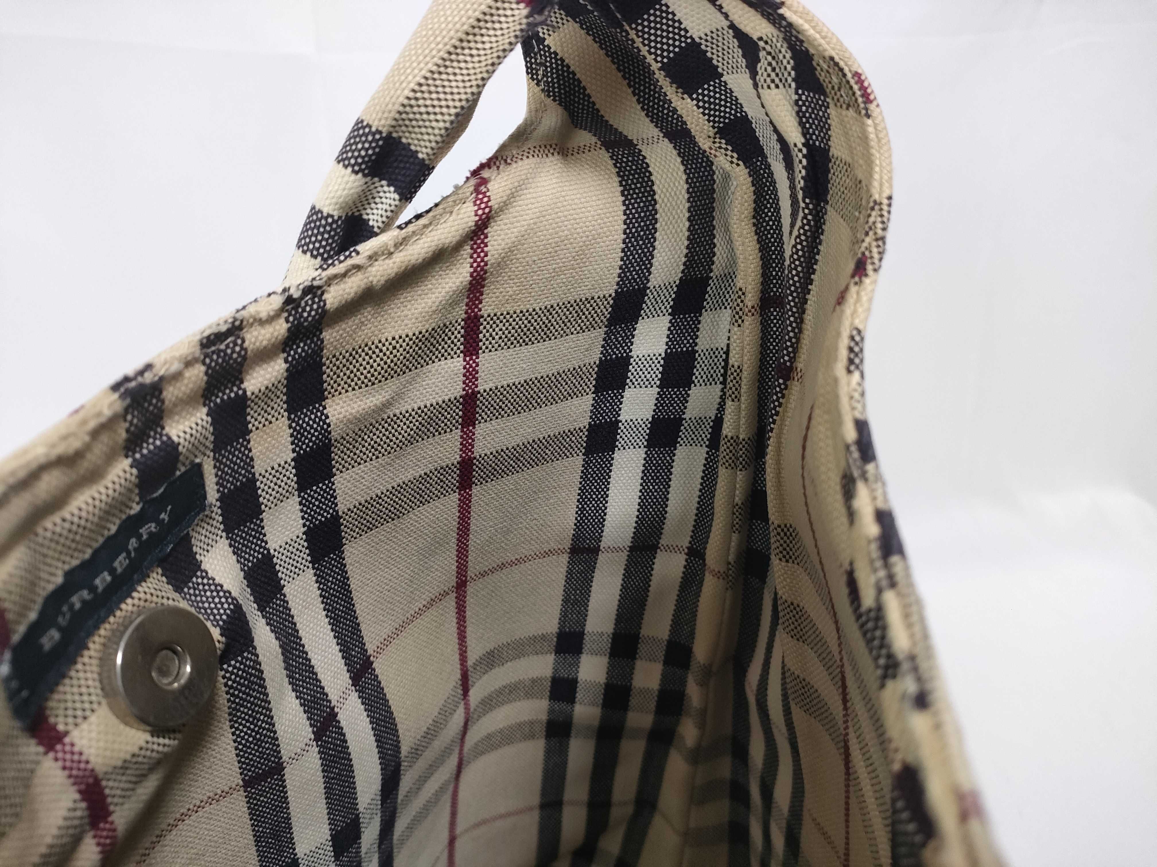 Nova Check Canvas Shoulder Bag — view 15