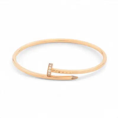Juste un Clou SM Diamond Bracelet 750 (PG) 8.4g 15 TAT594 Distortion