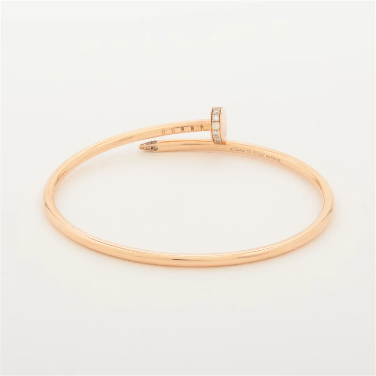 Juste un Clou SM Diamond Bracelet 750 (PG) 8.4g 15 TAT594 Distortion — view 2