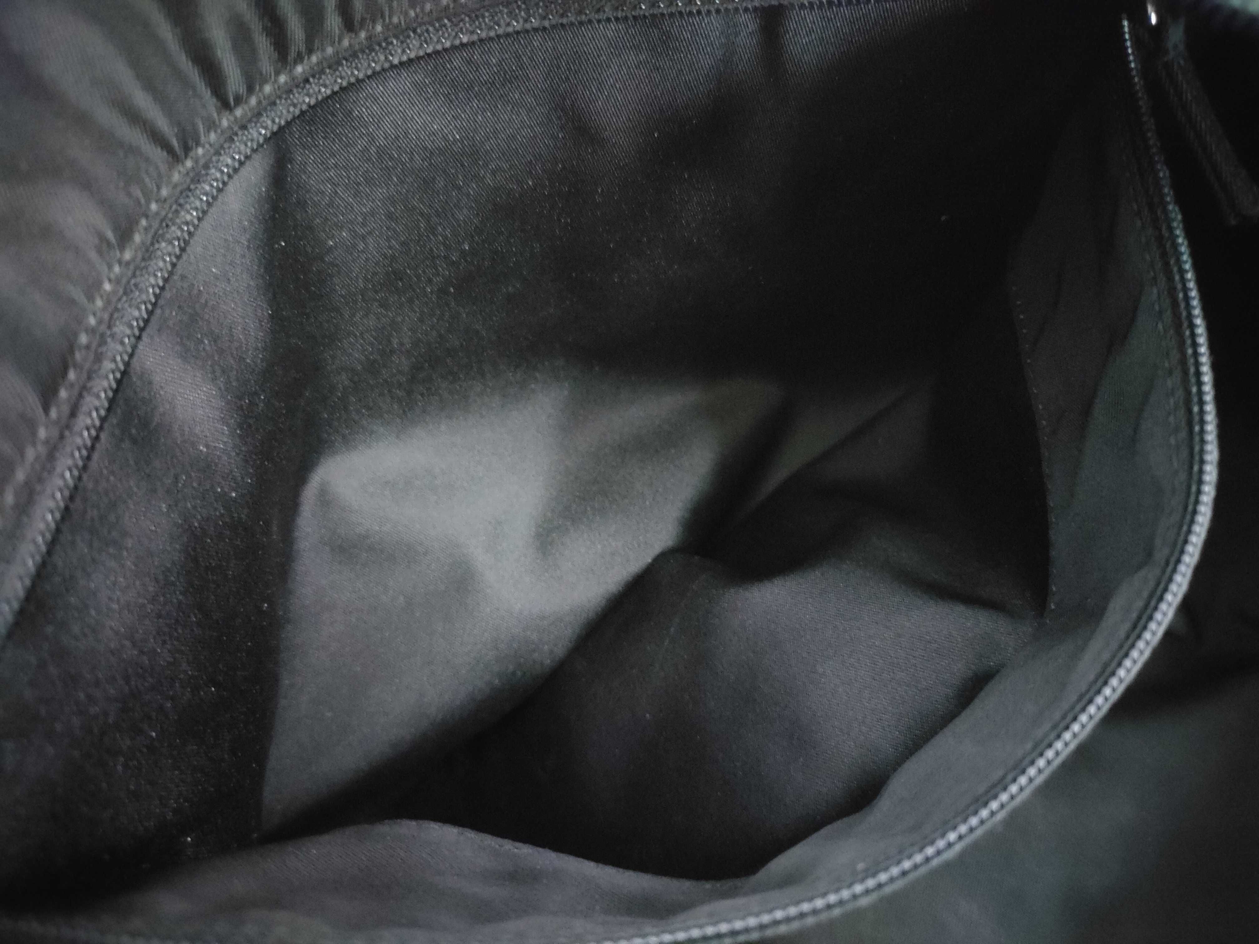 nylon black tote bag — view 11