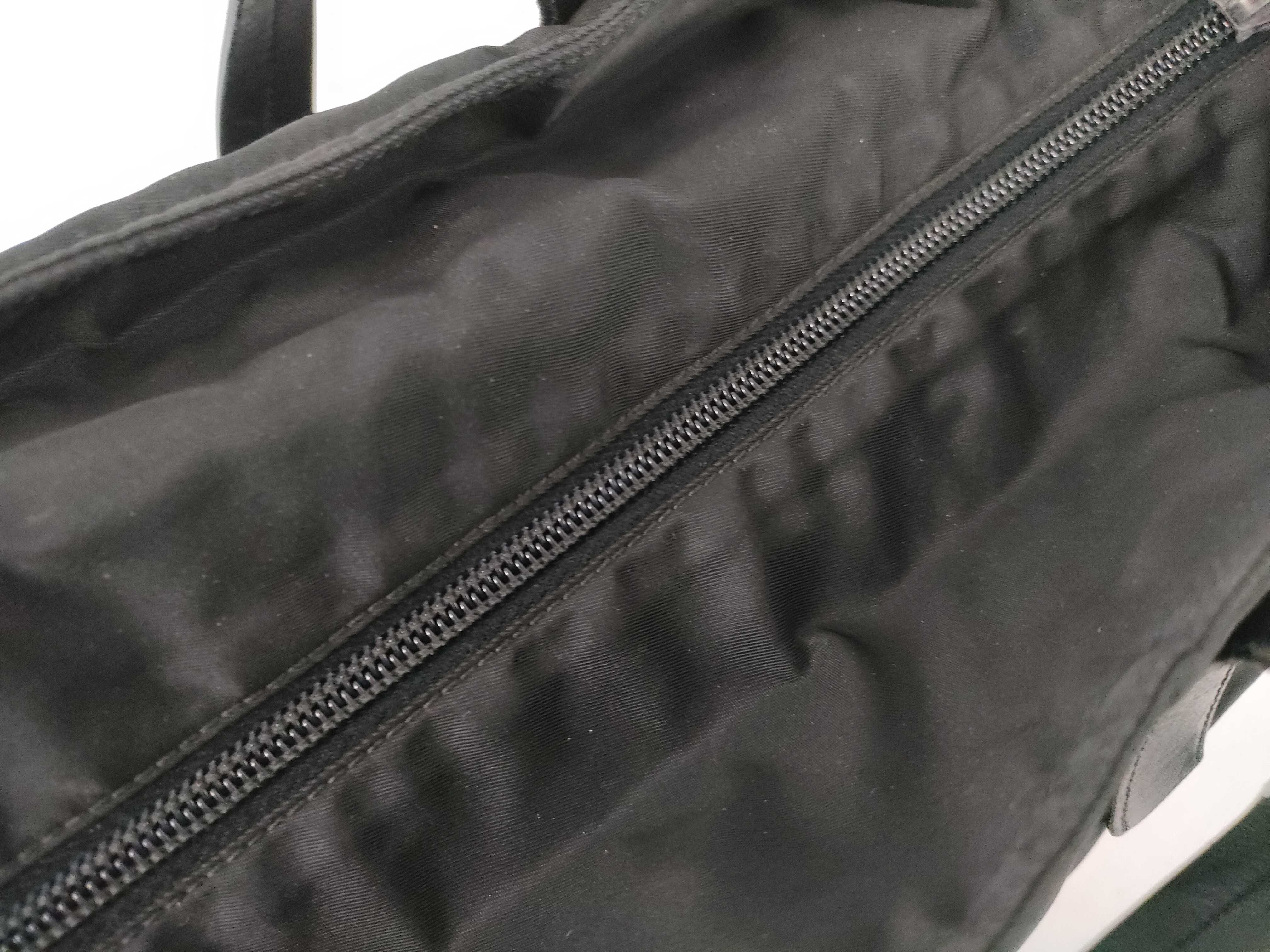 nylon black tote bag — view 8