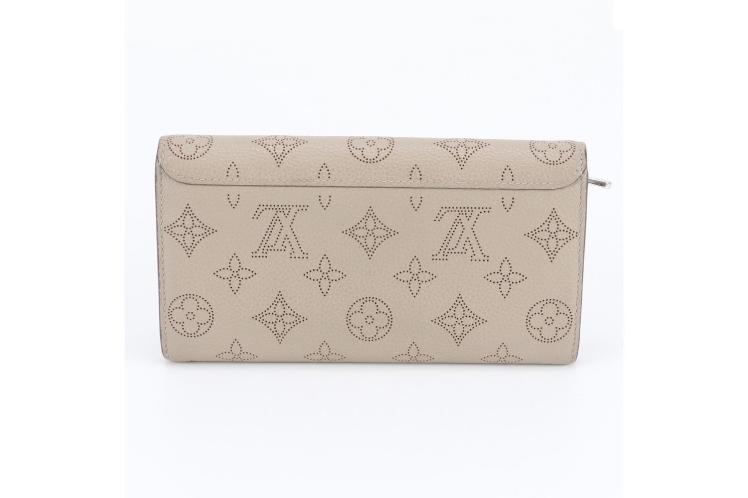 Mahina Portefeuille Iris Galet Leather Long Wallet — view 2