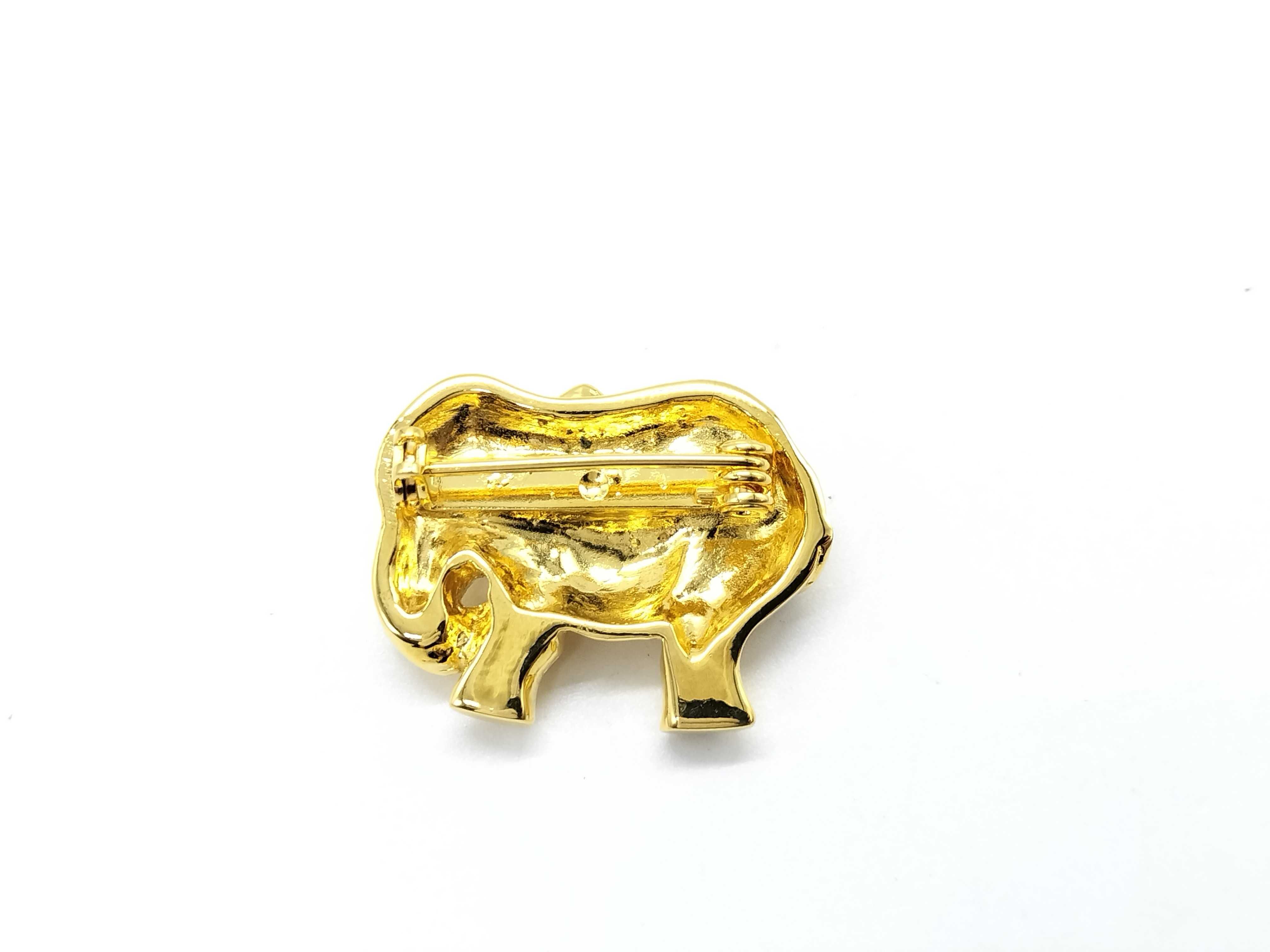 Elephant Brooch — view 3