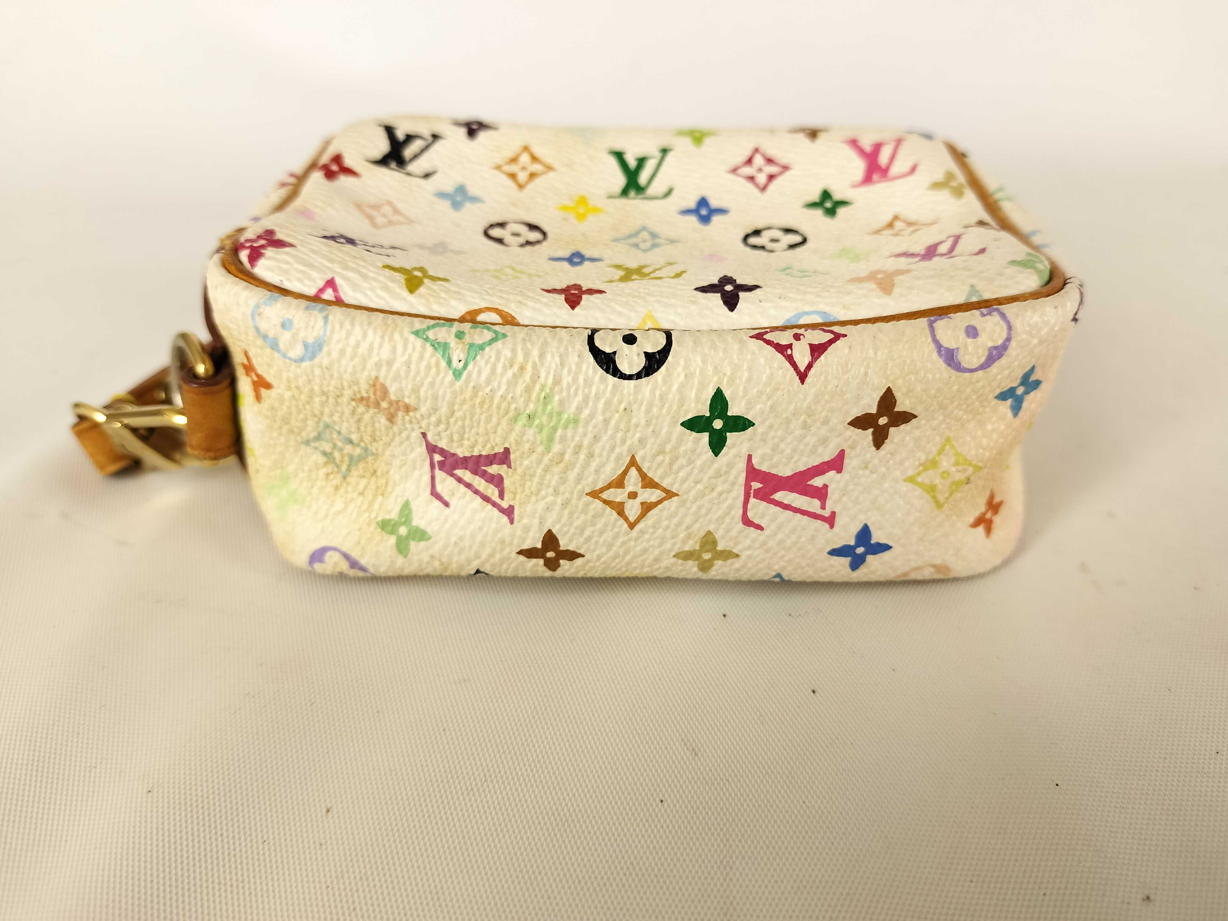 Monogram Multicolore Trouse Wapiti Pouch Blanc Pouch — view 3