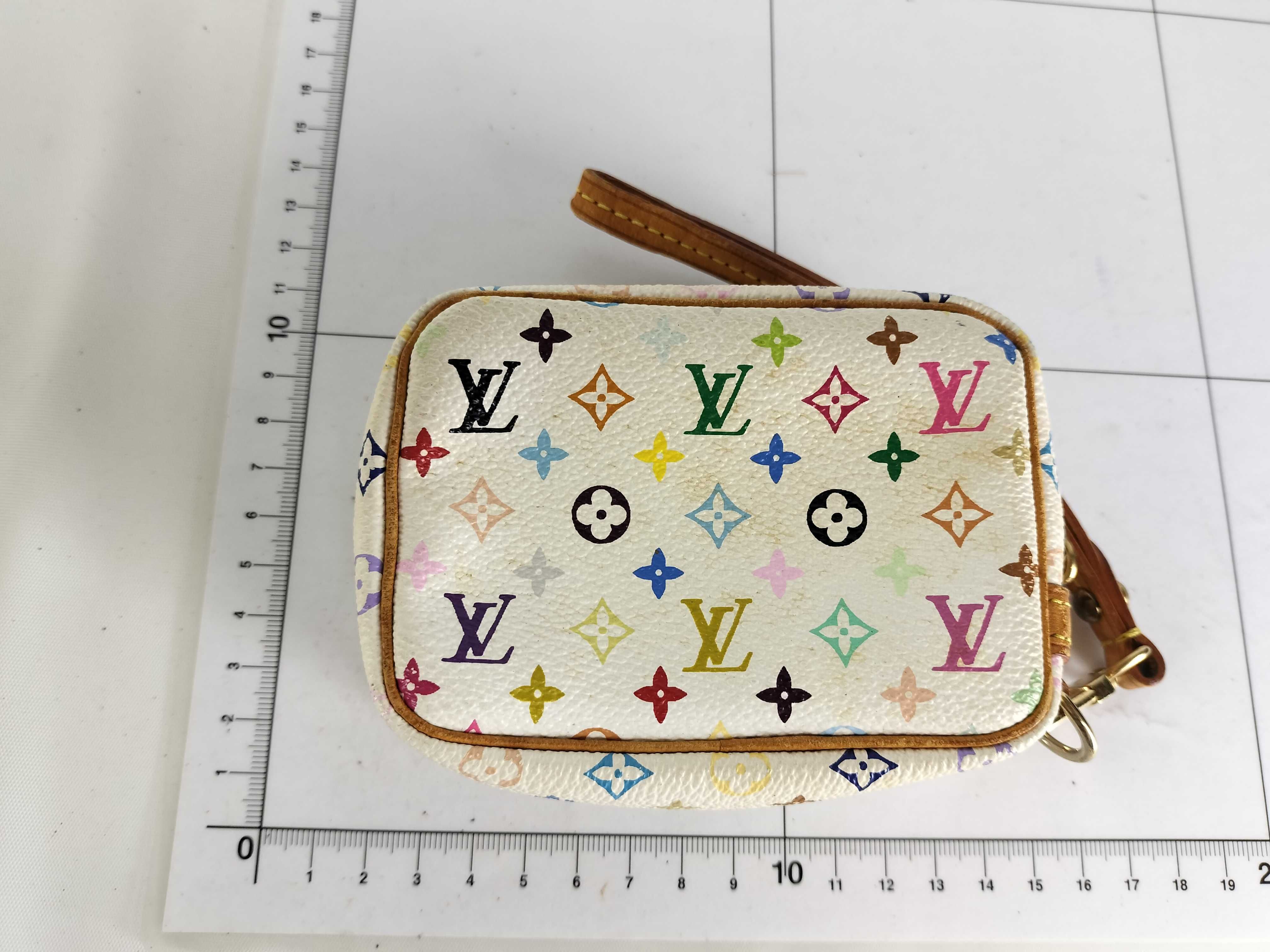 Monogram Multicolore Trouse Wapiti Pouch Blanc Pouch — view 10