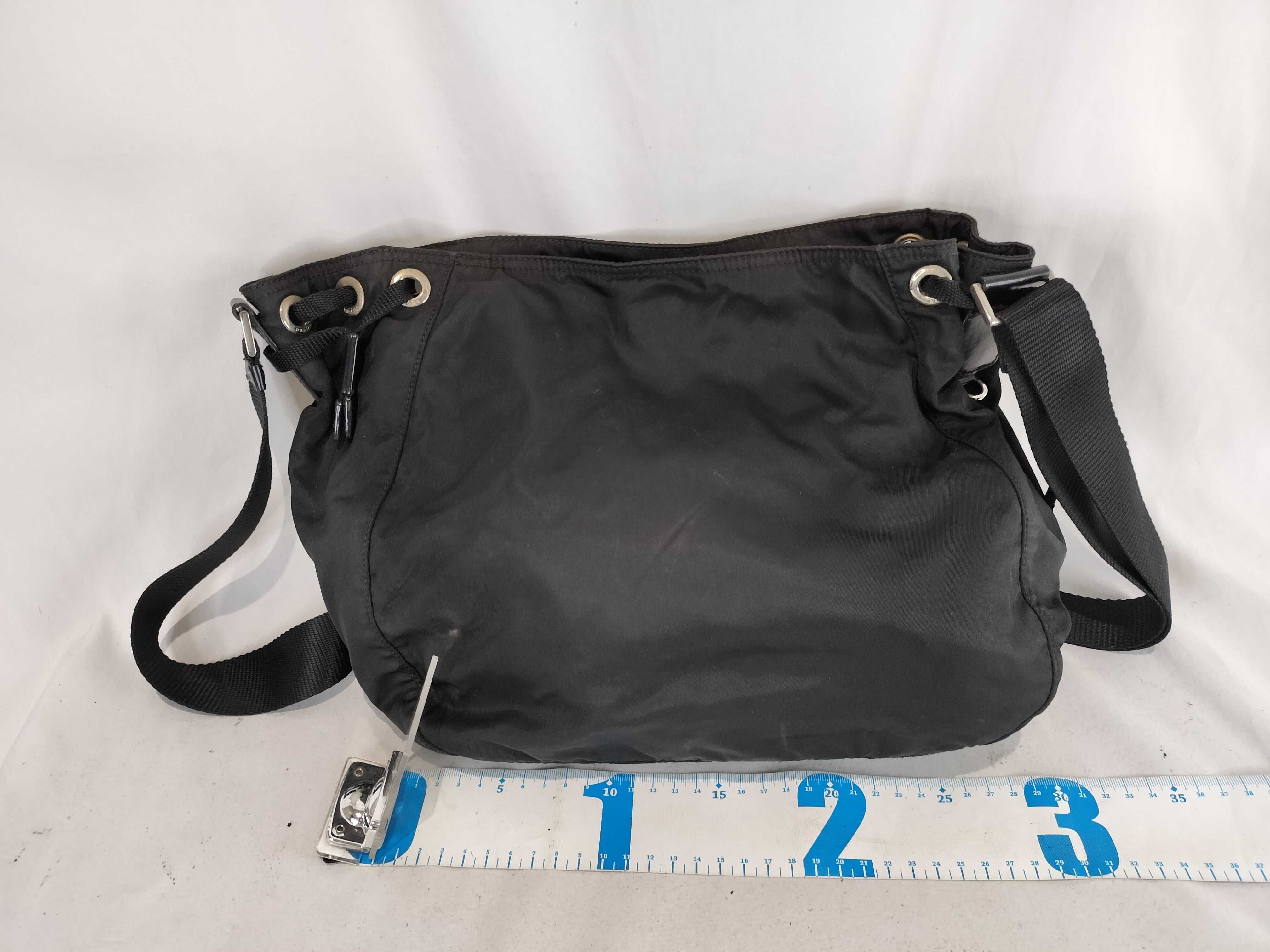 Nylon Drawstring Shoulder Bag — view 3