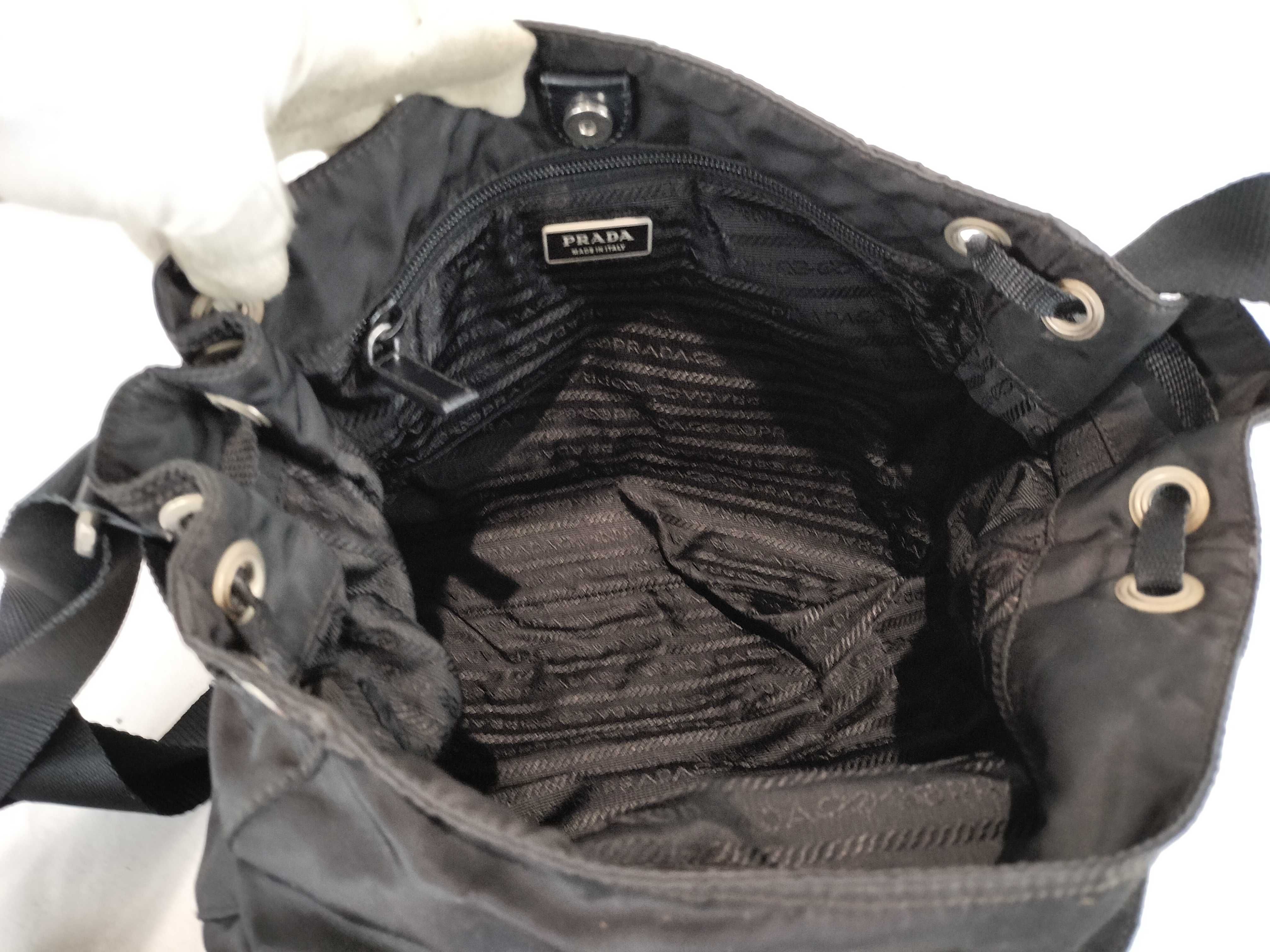 Nylon Drawstring Shoulder Bag — view 9