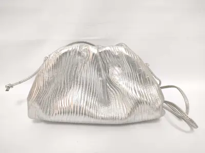 Mini The Pouch Shoulder Bag, Silver