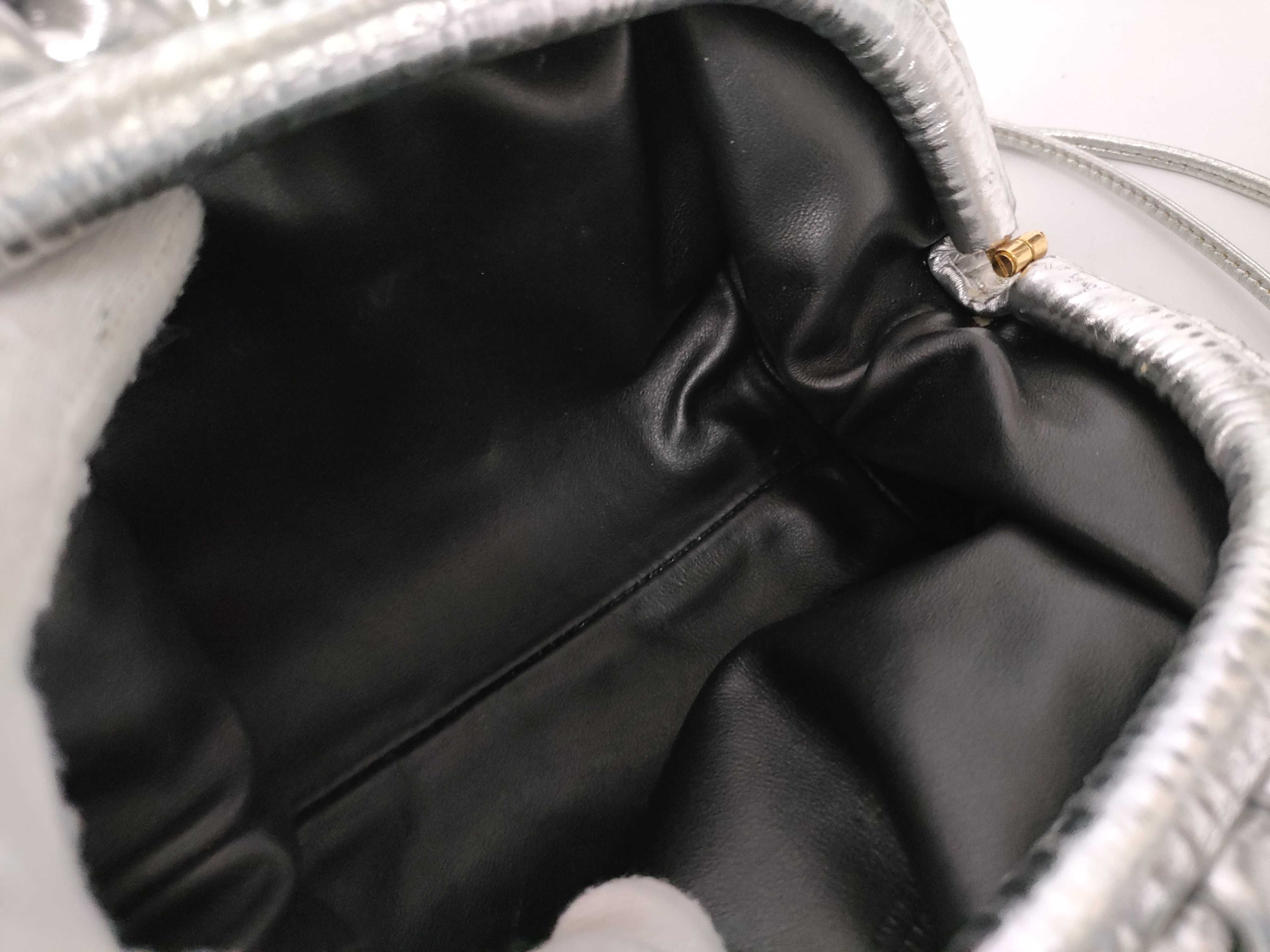 Mini The Pouch Shoulder Bag, Silver — view 11