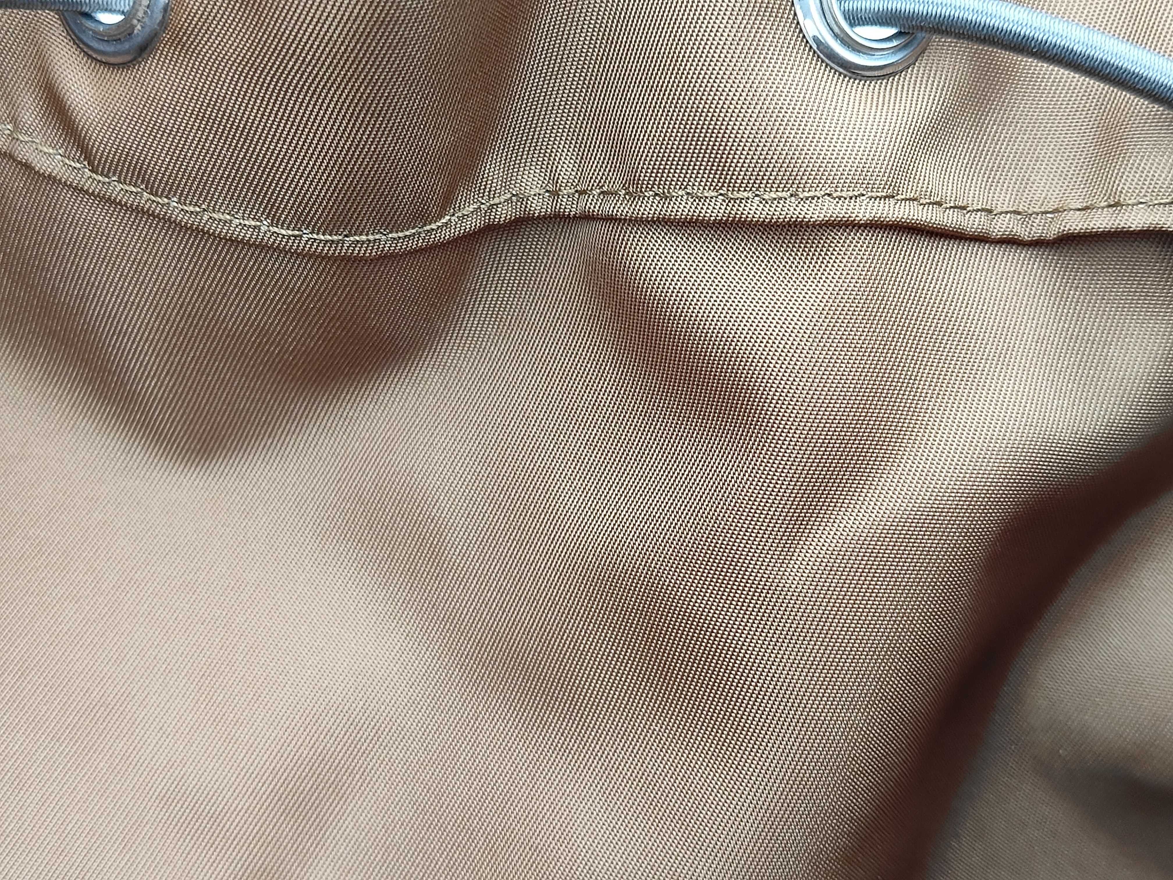 Re-Nylon Leather Brown Camel Nylon Backpack Rucksack with Bag 2VZ117 RFID Rucksack — view 11