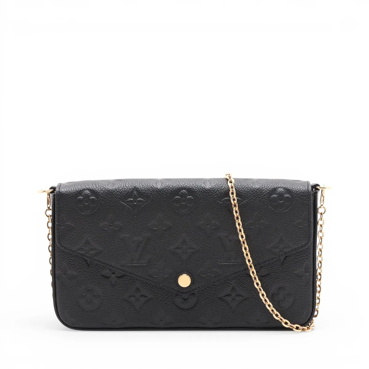 Monogram Empreinte Pochette Felicie M82477 Black (RFID detected)