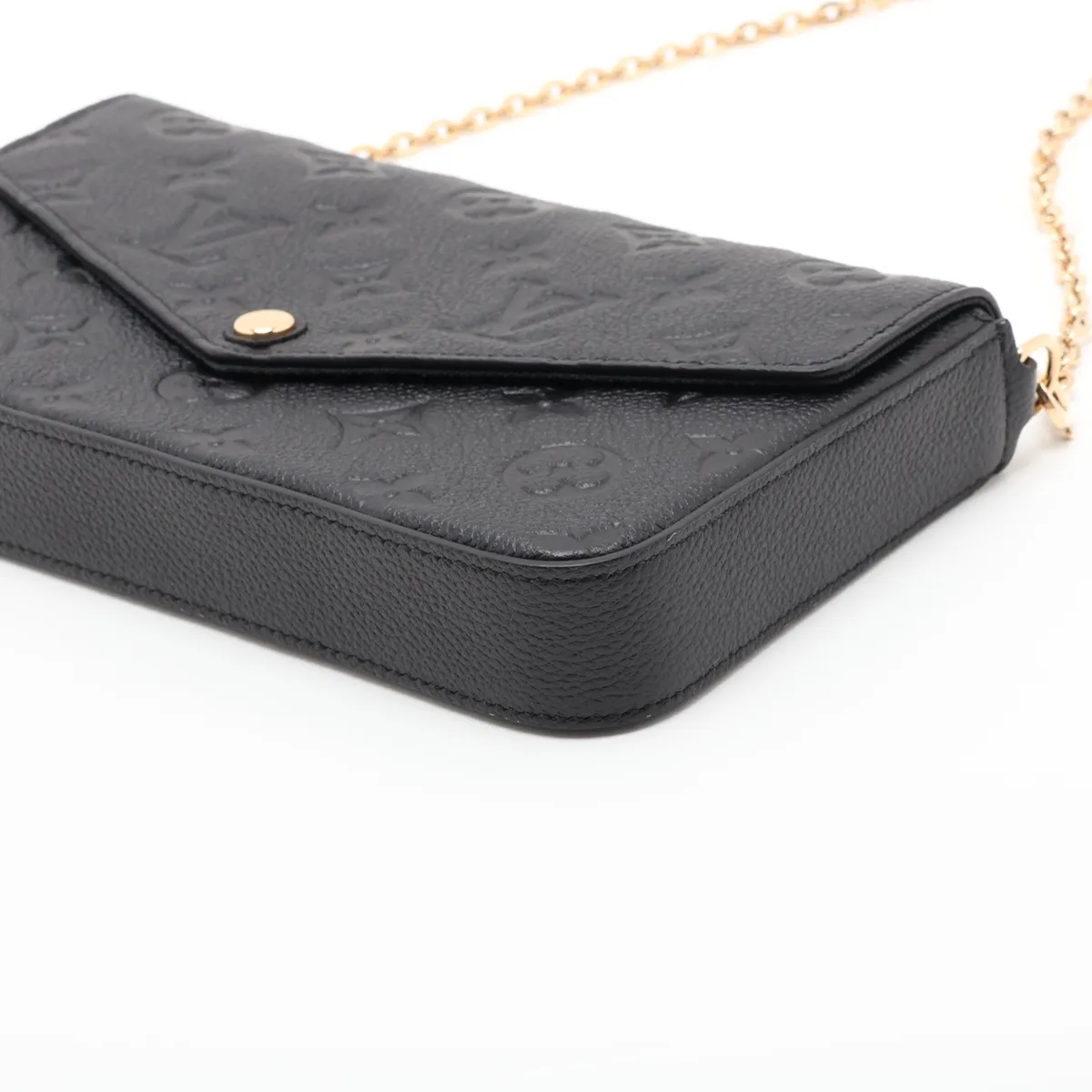 Monogram Empreinte Pochette Felicie M82477 Black (RFID detected) — view 3