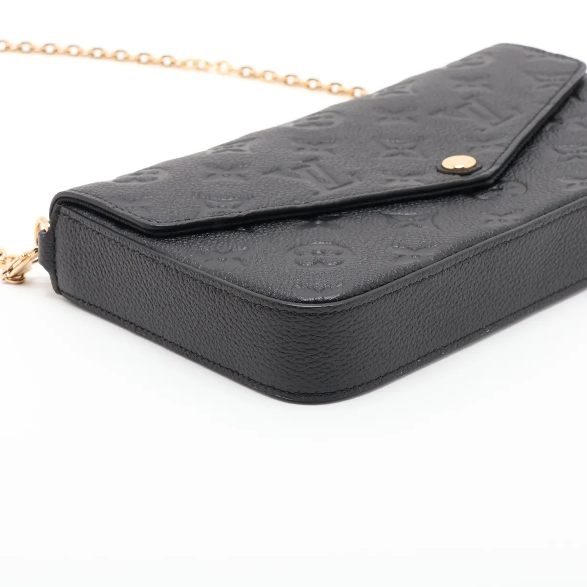 Monogram Empreinte Pochette Felicie M82477 Black (RFID detected) — view 4