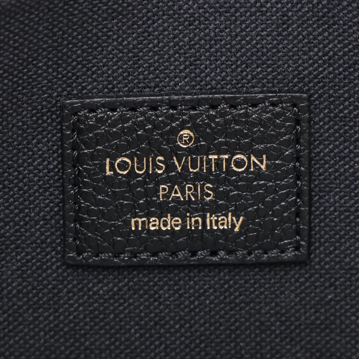 Monogram Empreinte Pochette Felicie M82477 Black (RFID detected) — view 10